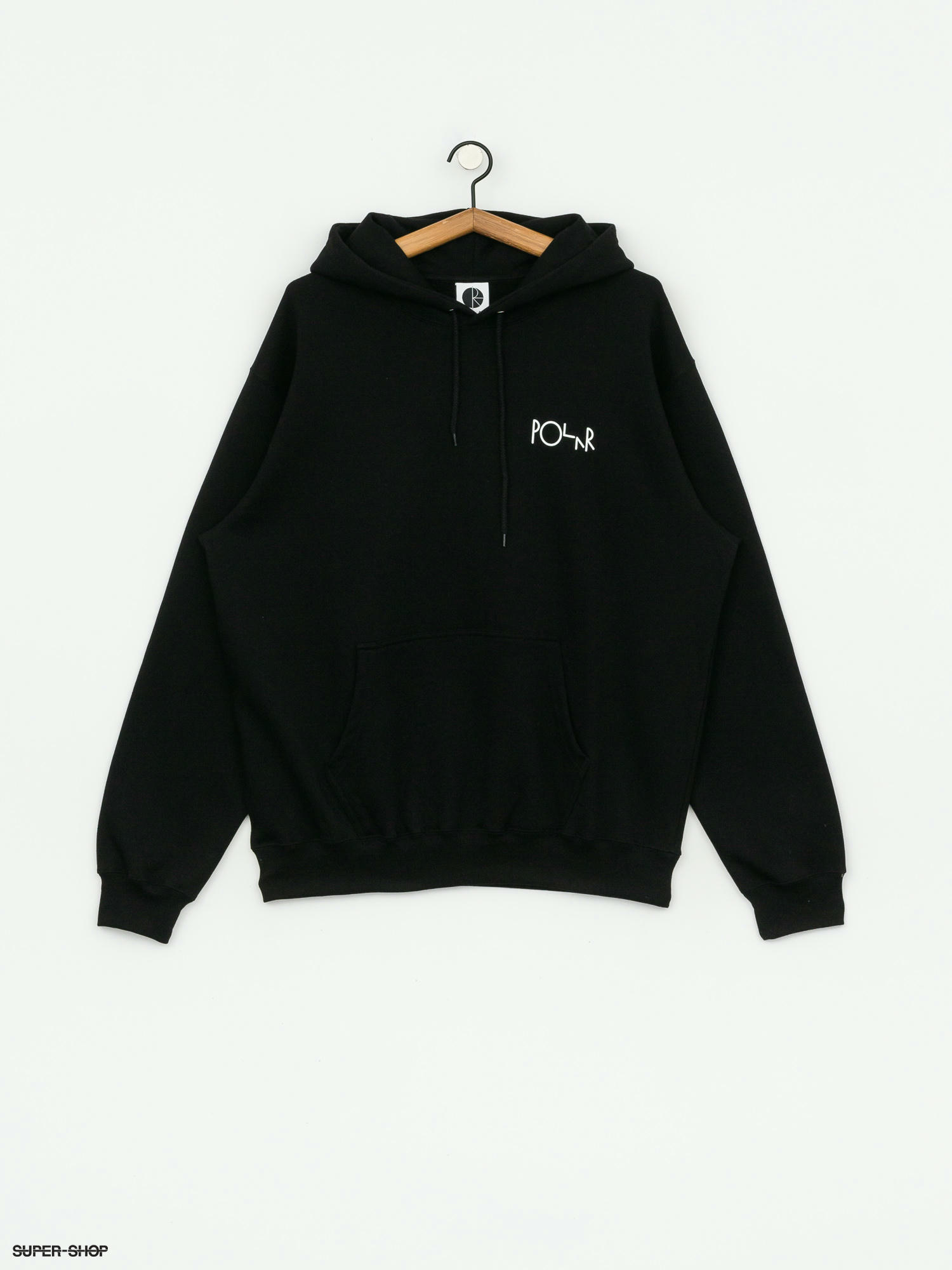 hoodie with hanger logo