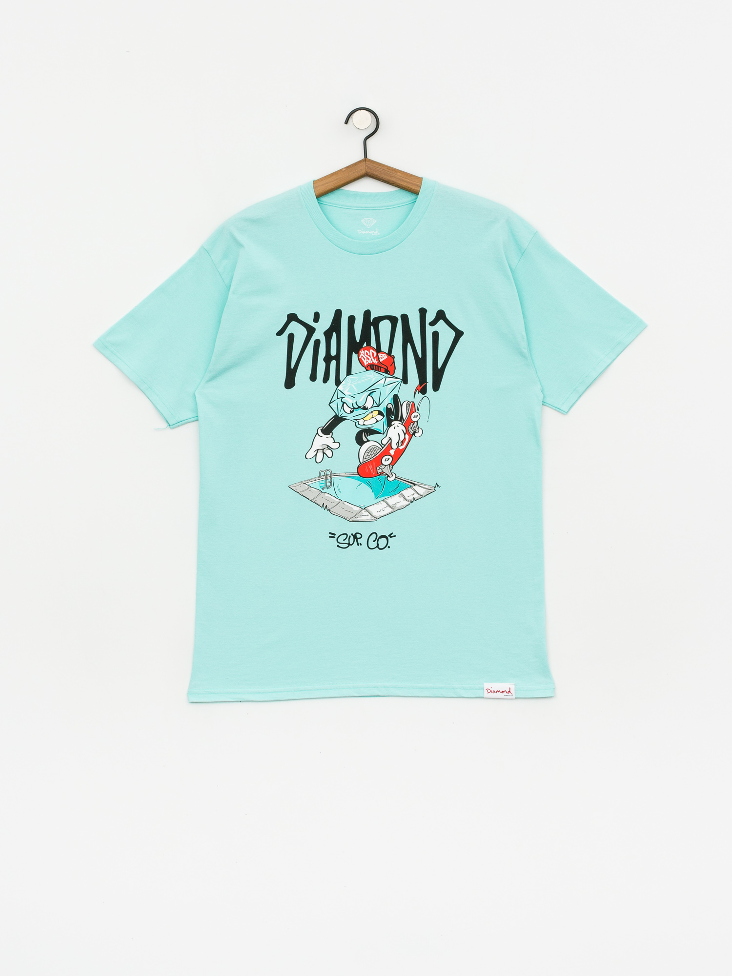 Diamond Supply Co. Sup Pool T-shirt (diamond blue)