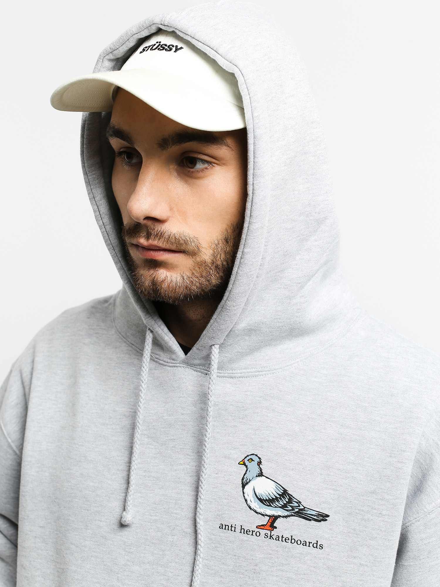 Antihero Lil Pigeon HD Hoodie (charcoal)