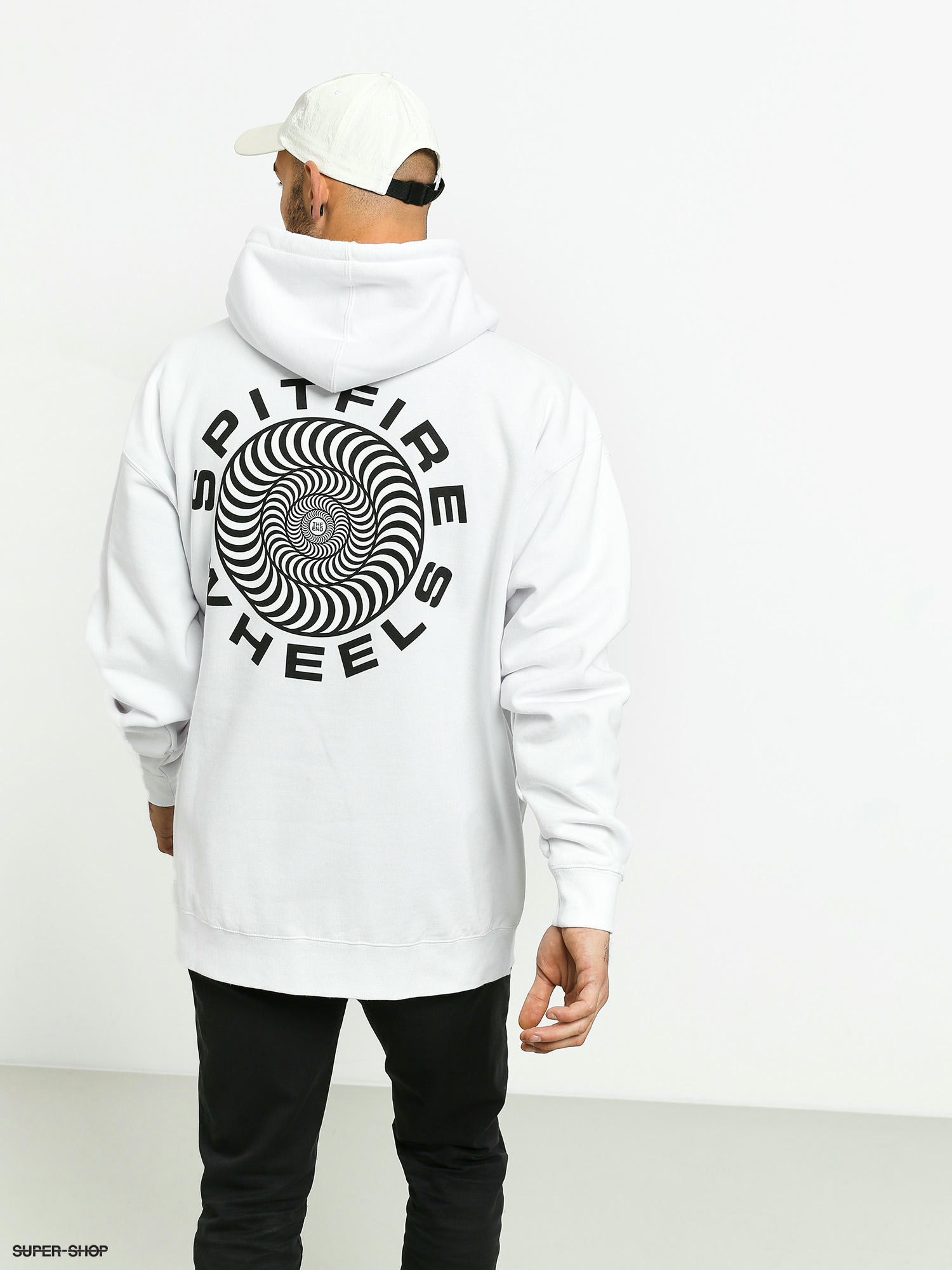 white spitfire hoodie