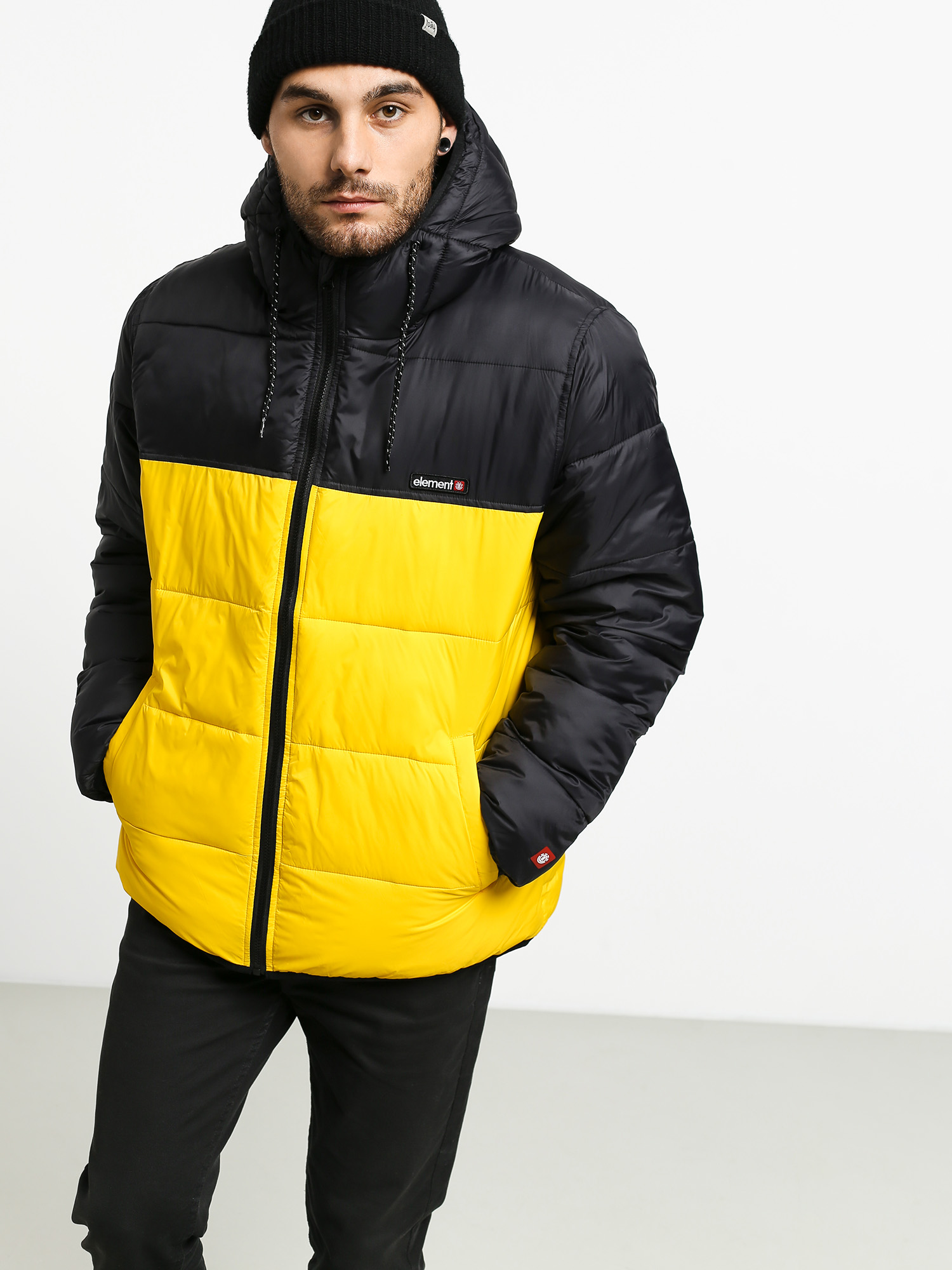 bright yellow jacket