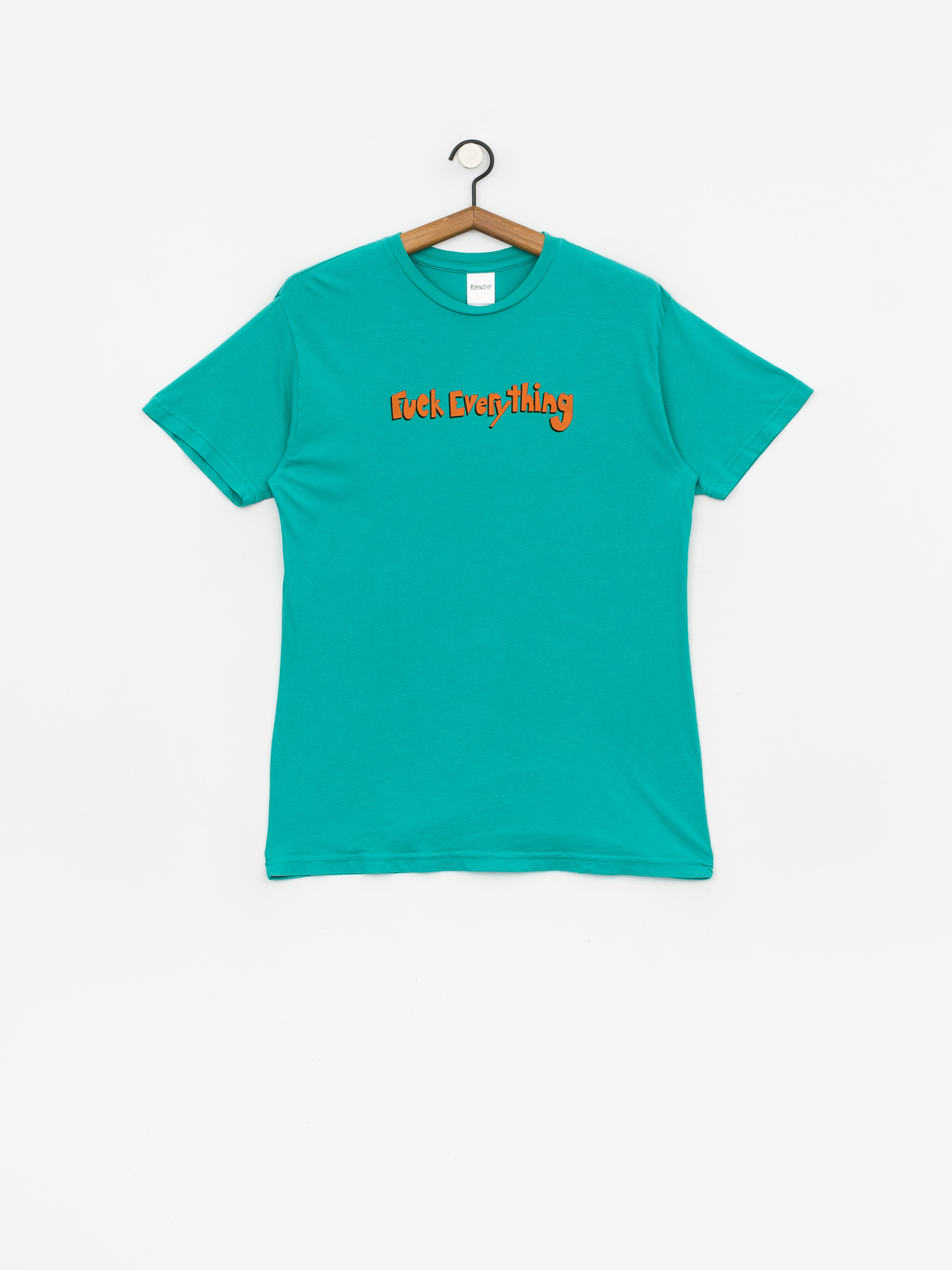 RipNDip Fuck Everything T-shirt (aqua)