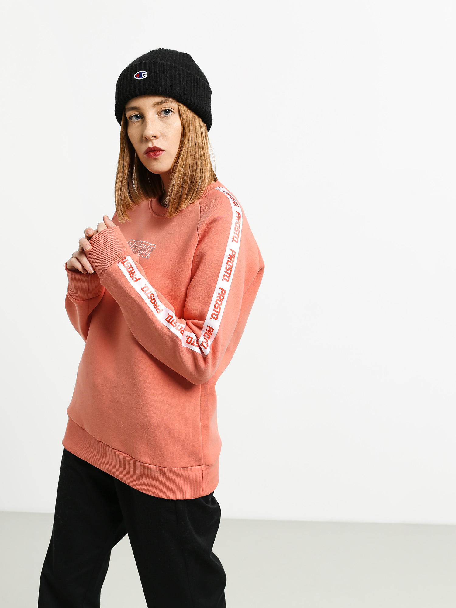 Prosto Smooth Sweatshirt (light pink)