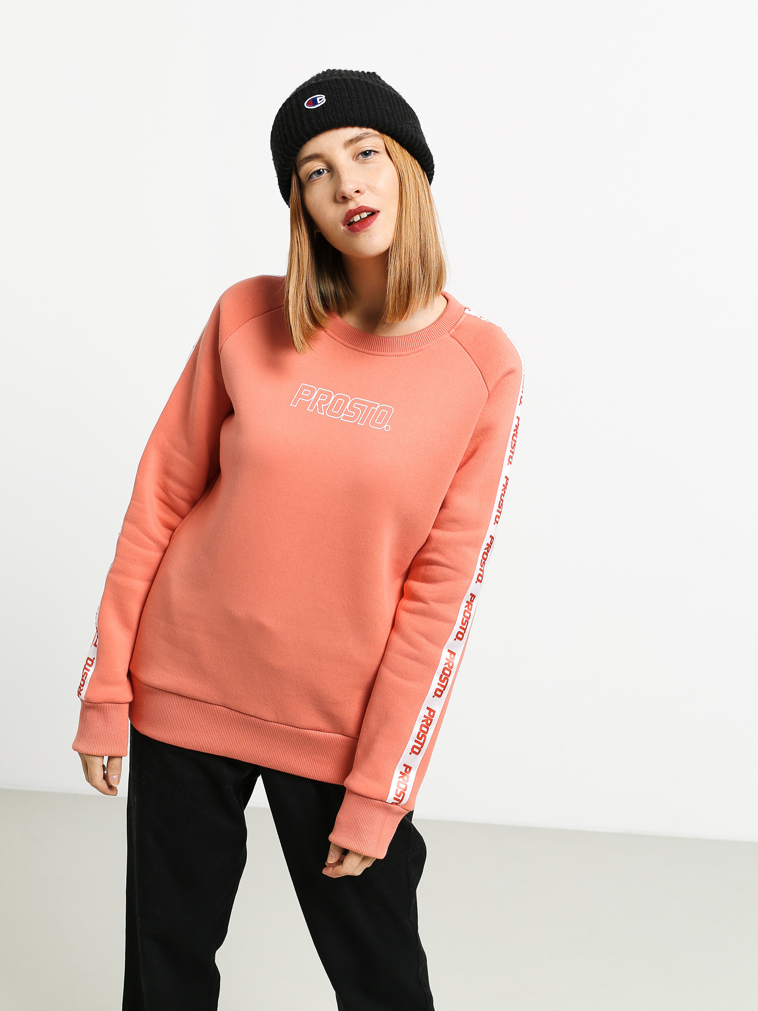 Prosto Smooth Sweatshirt (light pink)