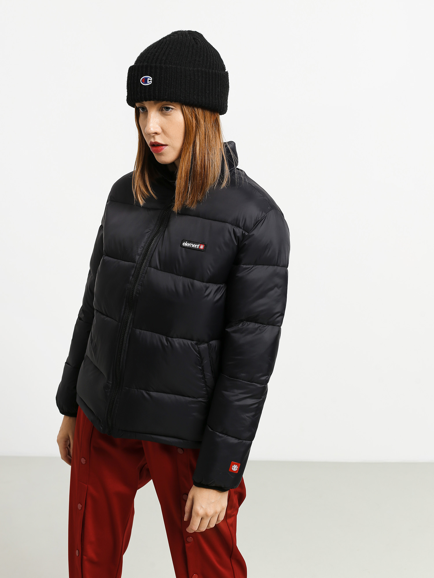 black jacket no hood