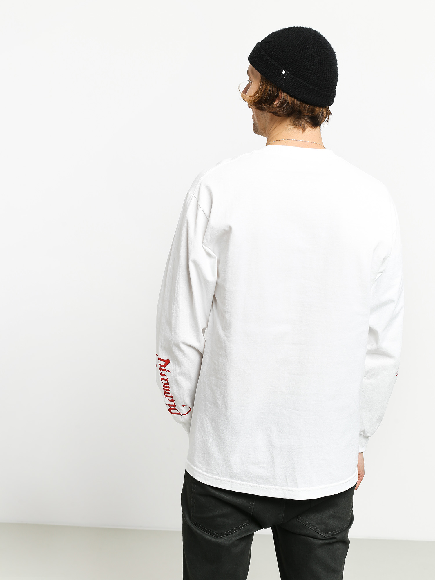 Diamond Supply Co. Double Read Longsleeve (white)