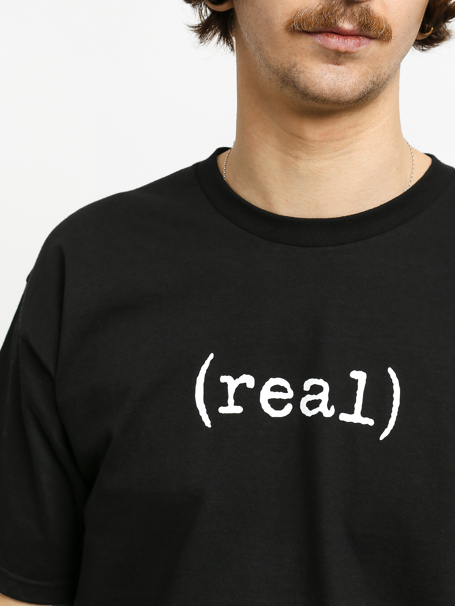 Real Lower T-shirt (black/white)