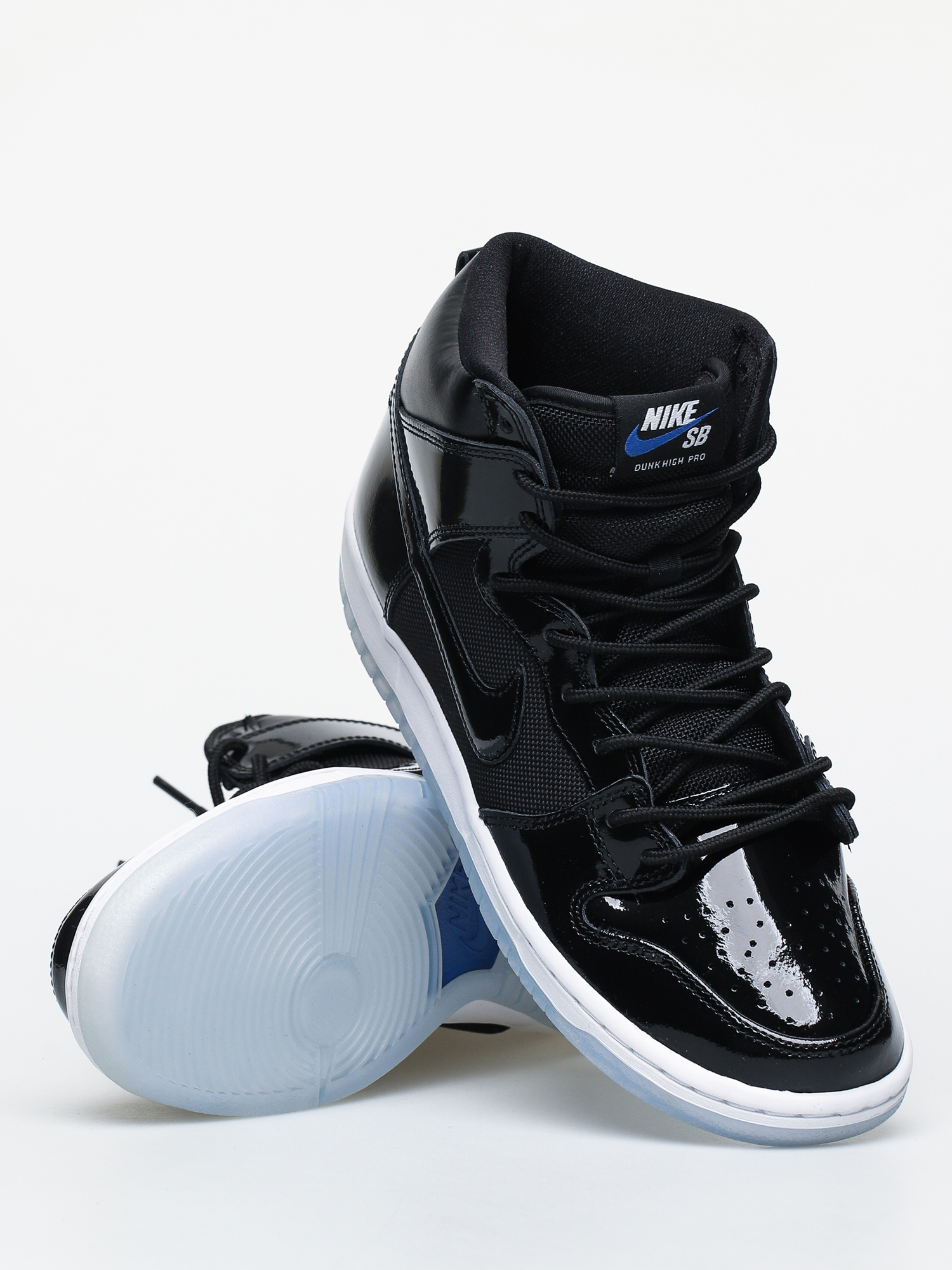 Nike SB Dunk High Pro Shoes (space jam black/black white varsity royal)