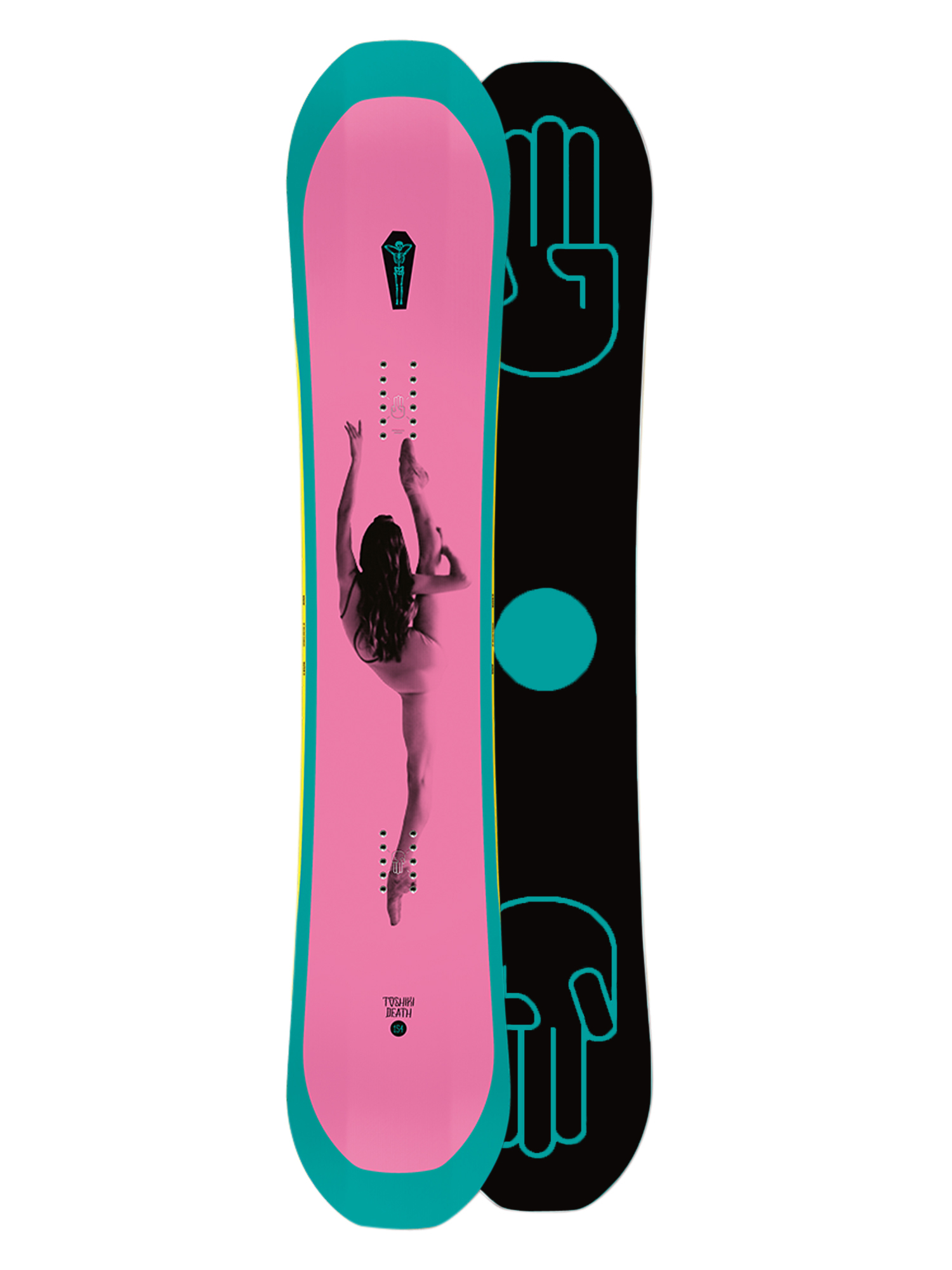 スノーボード 2018 BATALEON TOSHIKI-EDITION 154 Bataleon Japan Edition Toshiki Snowboard (black/teal)