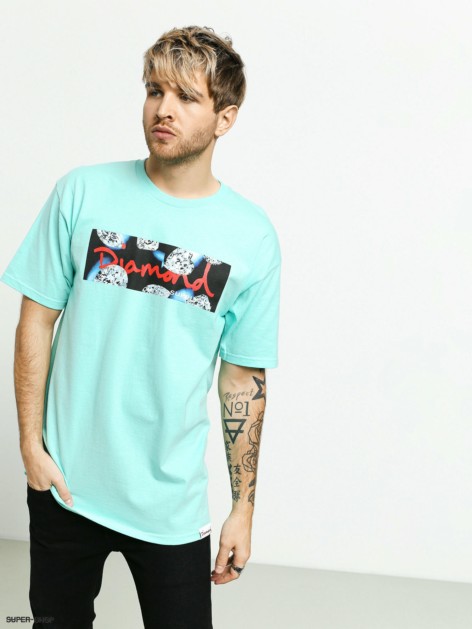 diamond supply co blue