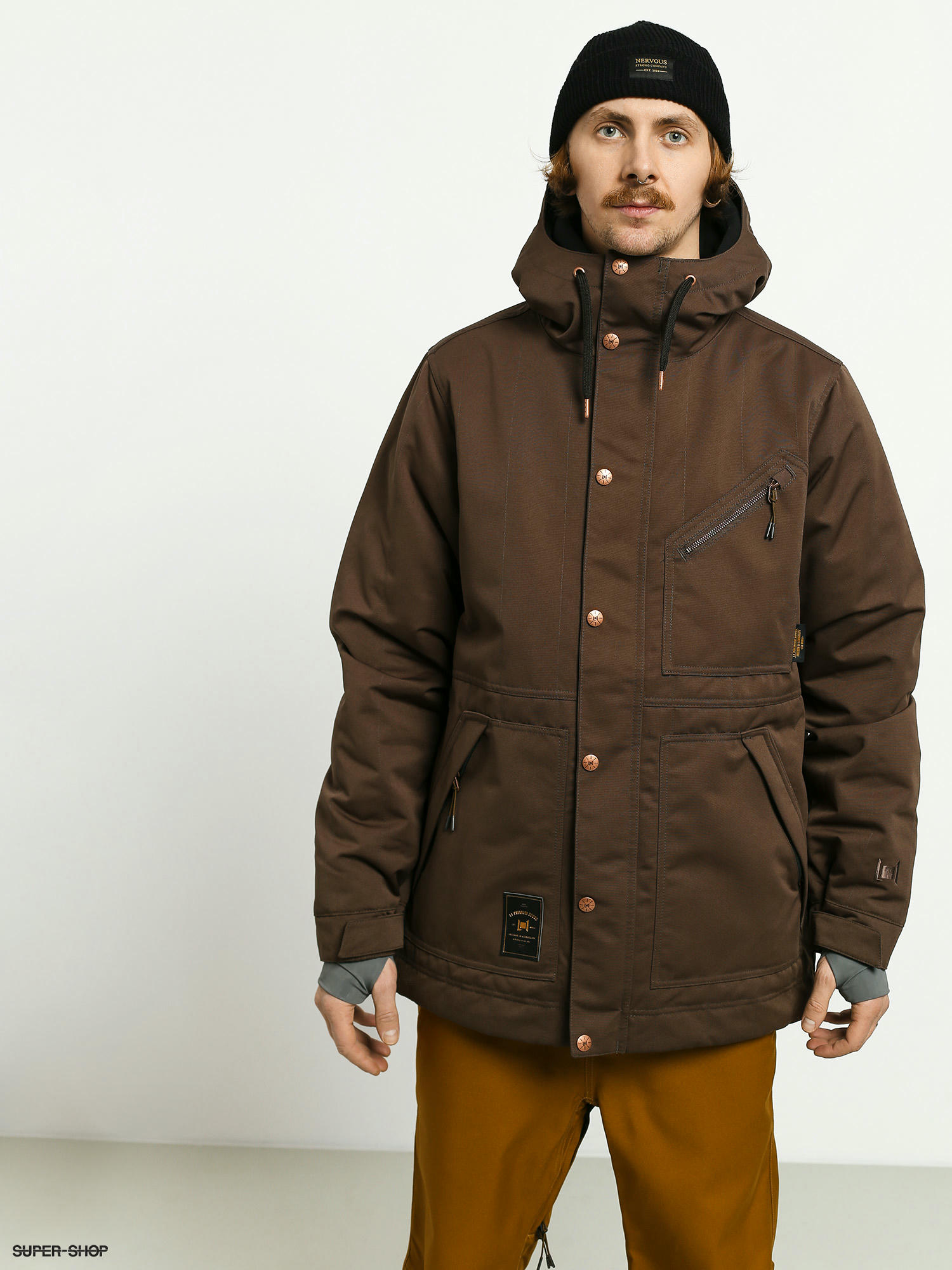 Nebu waterbestendig Exclusief L1 Premium Goods Wilcox Snowboard jacket (espresso)
