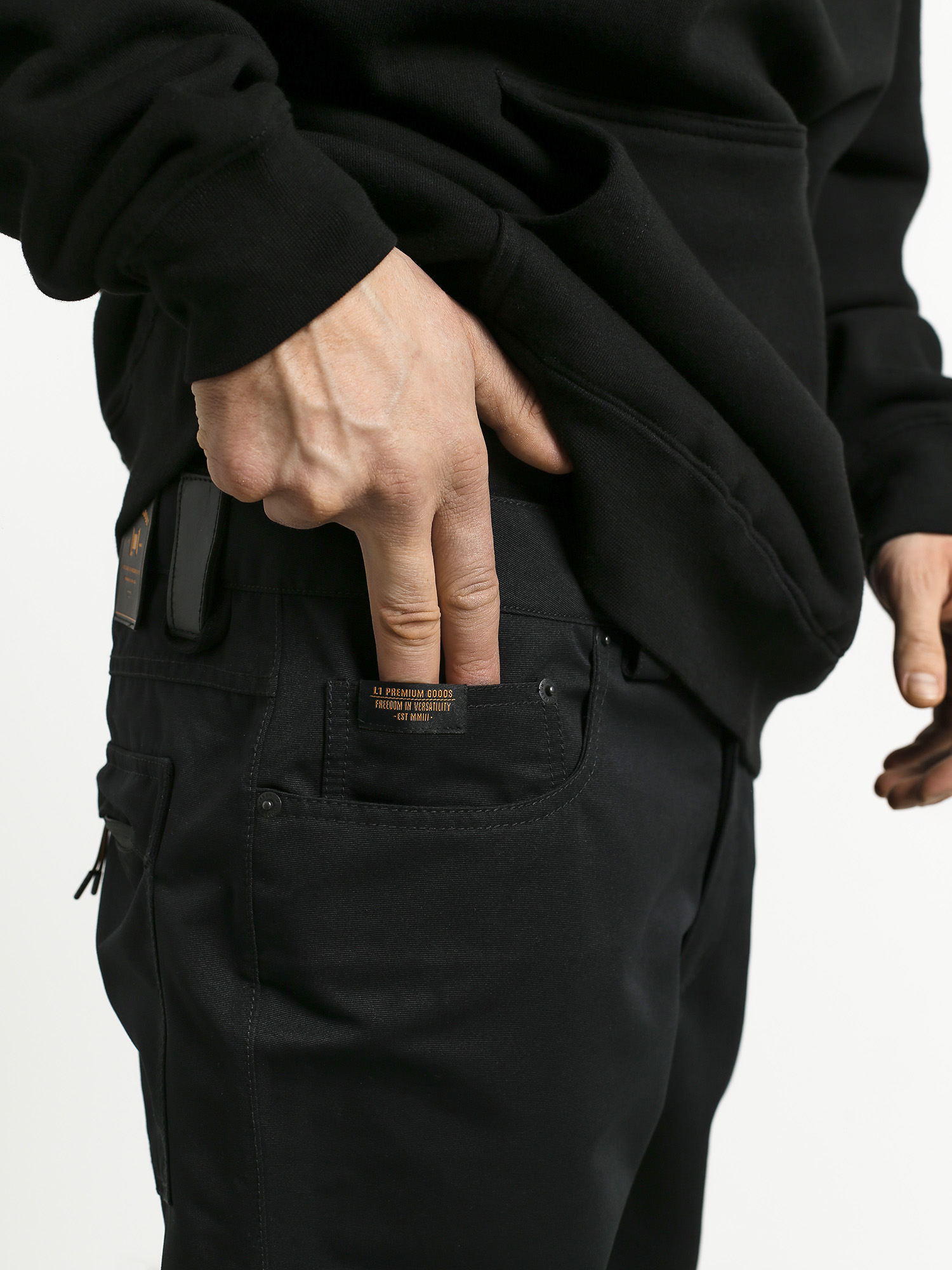 Herren L1 Premium Goods Straight Standard Snowboard hose (black)