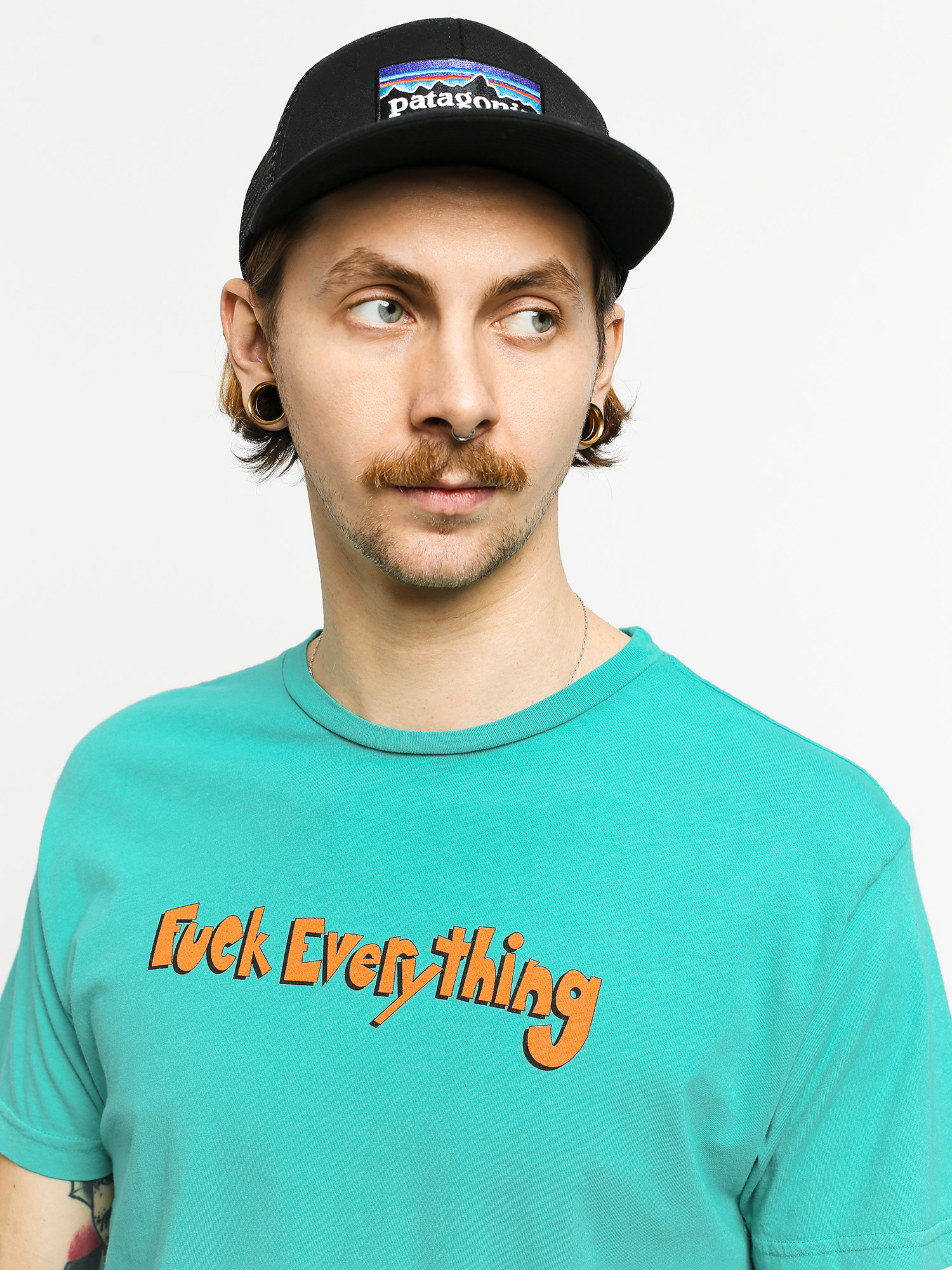 RipNDip Fuck Everything T-shirt (aqua)