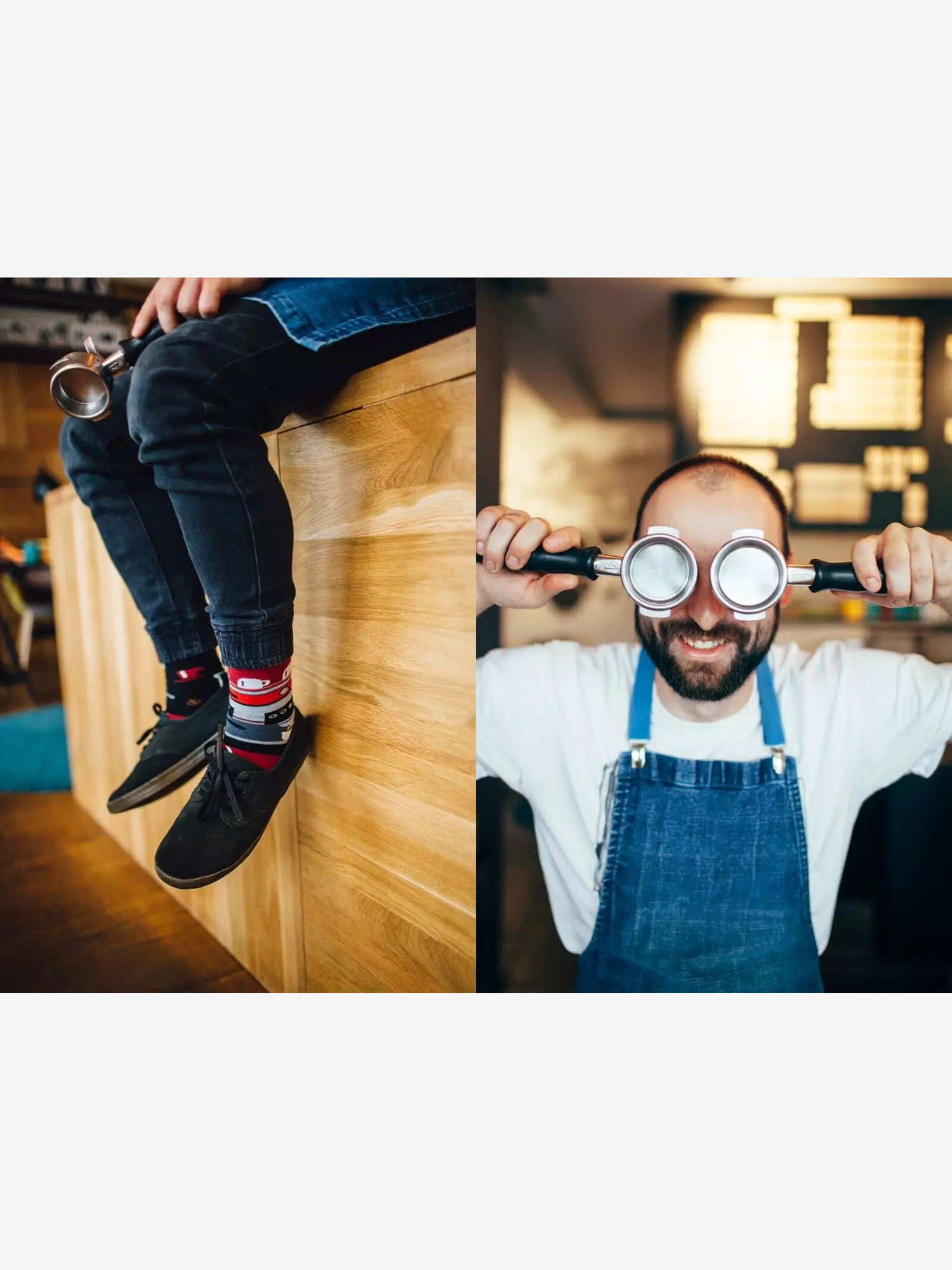 Many Mornings Dark Espresso Socks (burgundy/black)