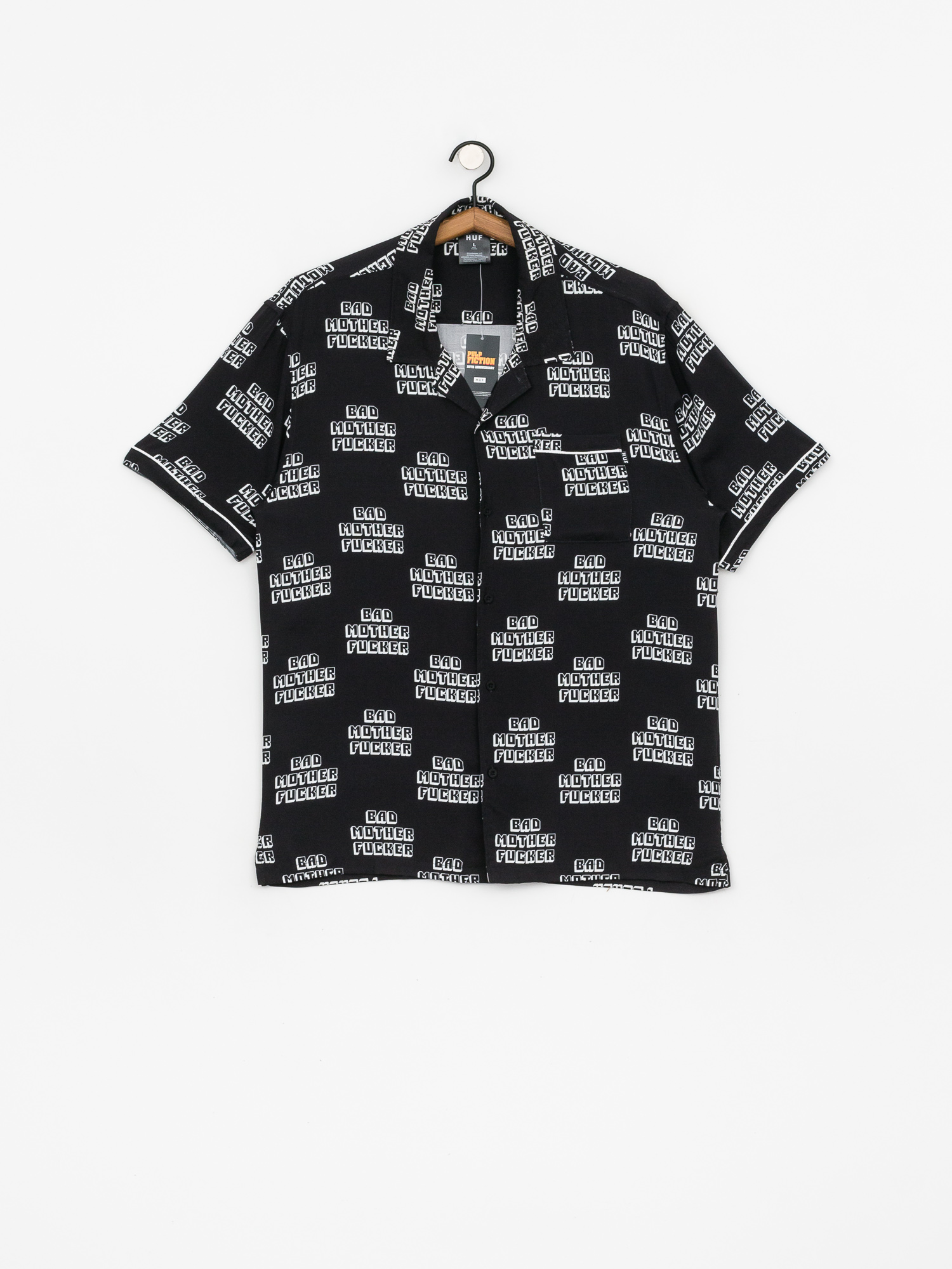 HUF Pulp Fiction Bad Mother Fucker Shirt (black)