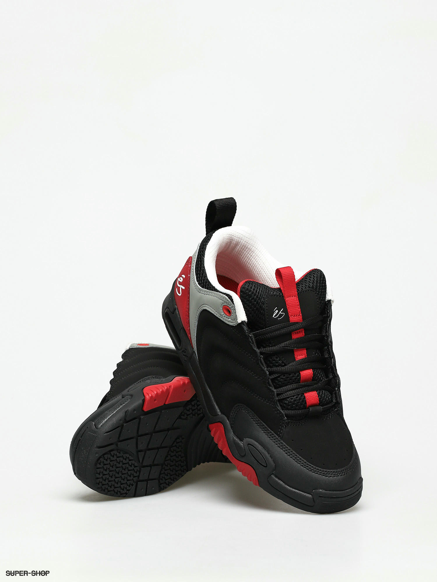  eS  Tribo Shoes black  grey red  