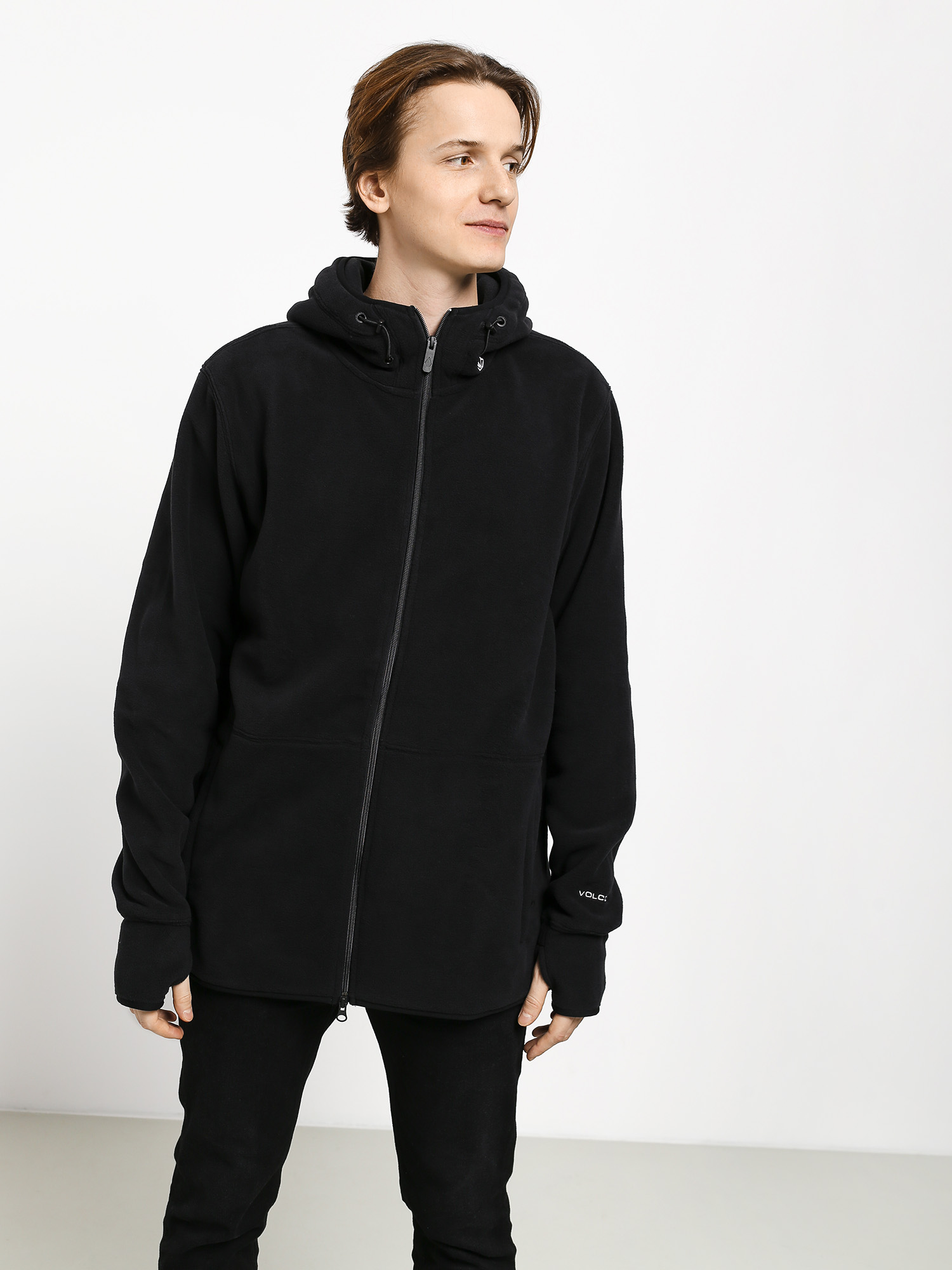 Volcom Polartec Fleece HD Hoodie (blk)
