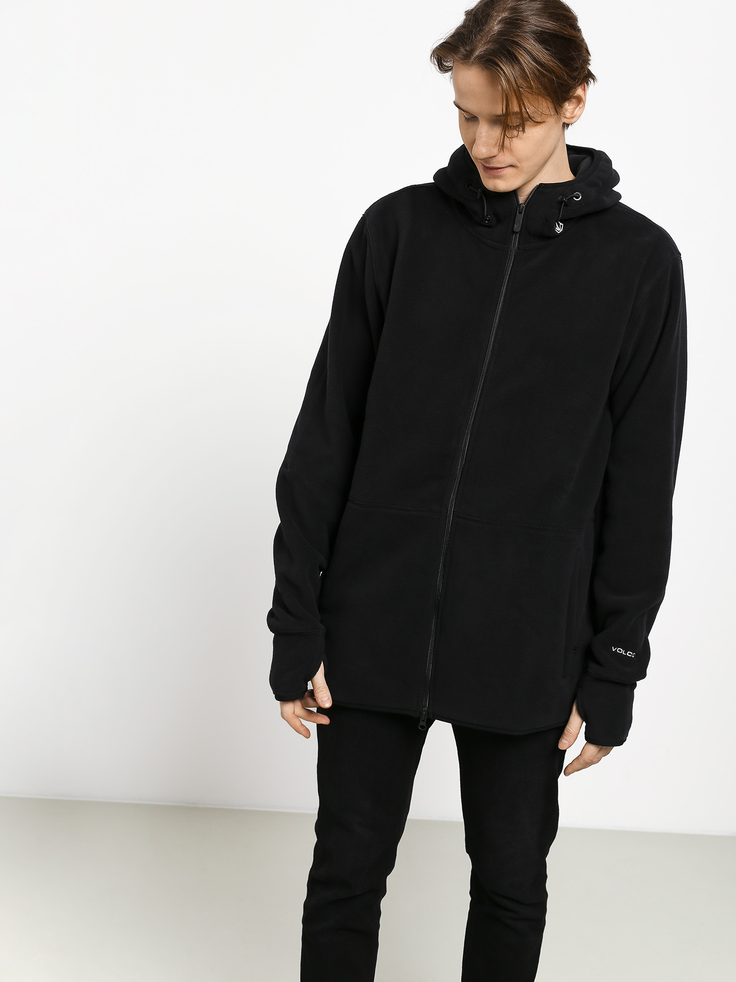 Volcom Polartec Fleece HD Hoodie (blk)