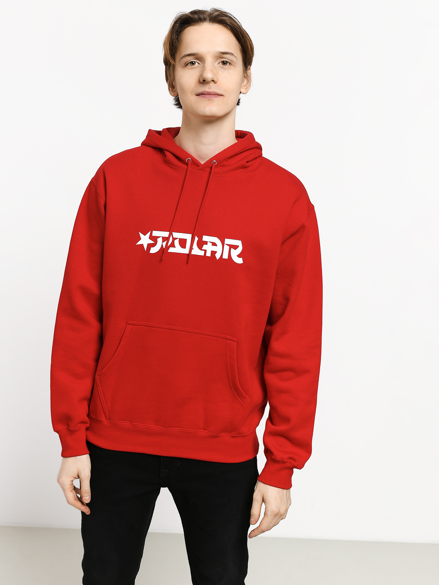 Polar Skate Star HD Hoodie (red)