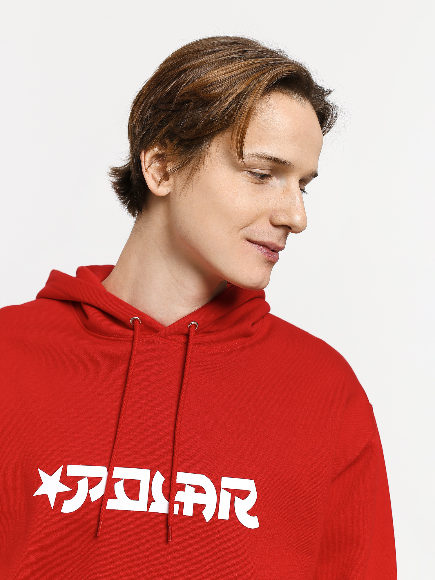 Polar Skate Star HD Hoodie (red)