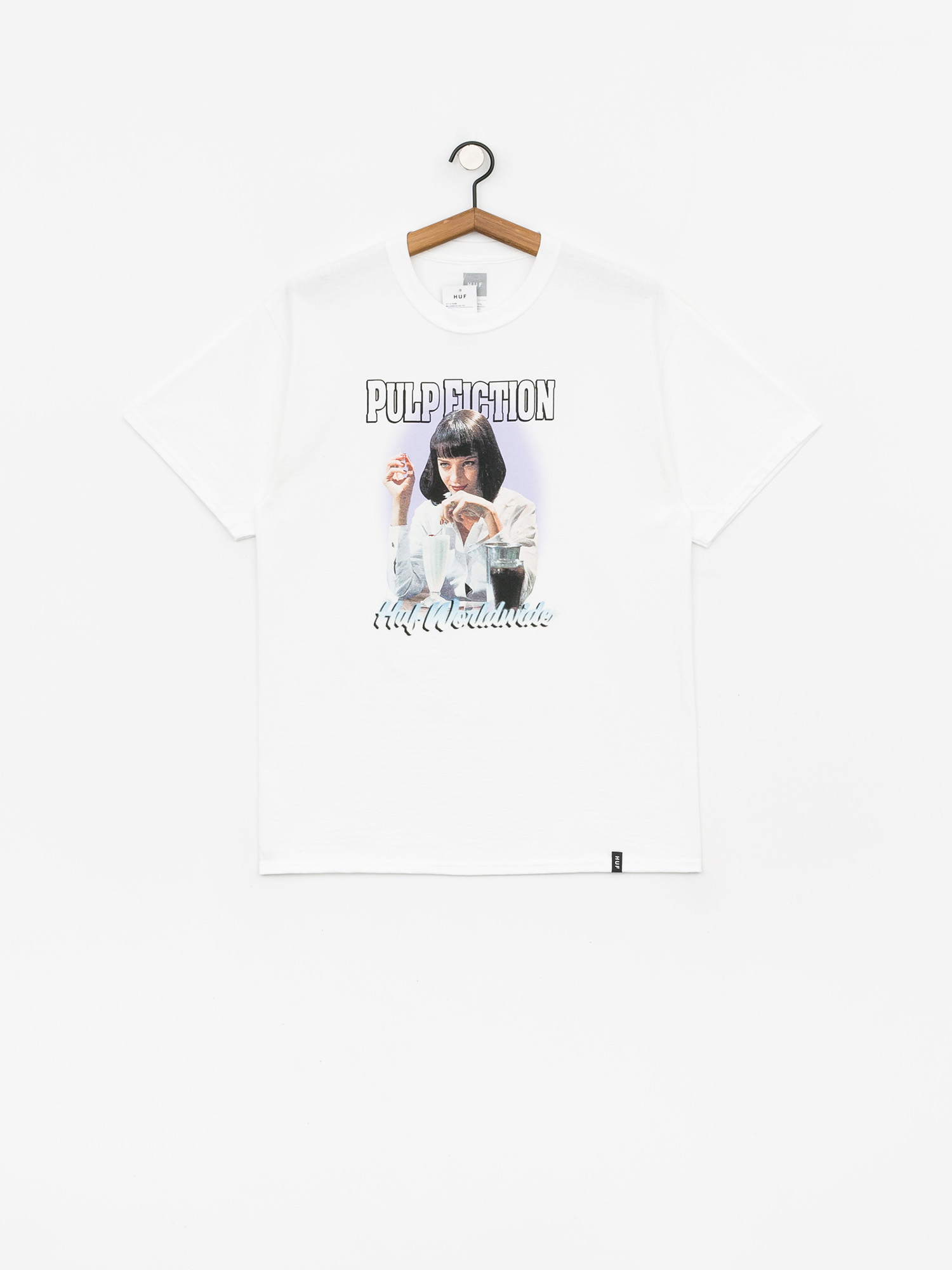 HUF Pulp Fiction Mia Airbrush T-shirt (white)