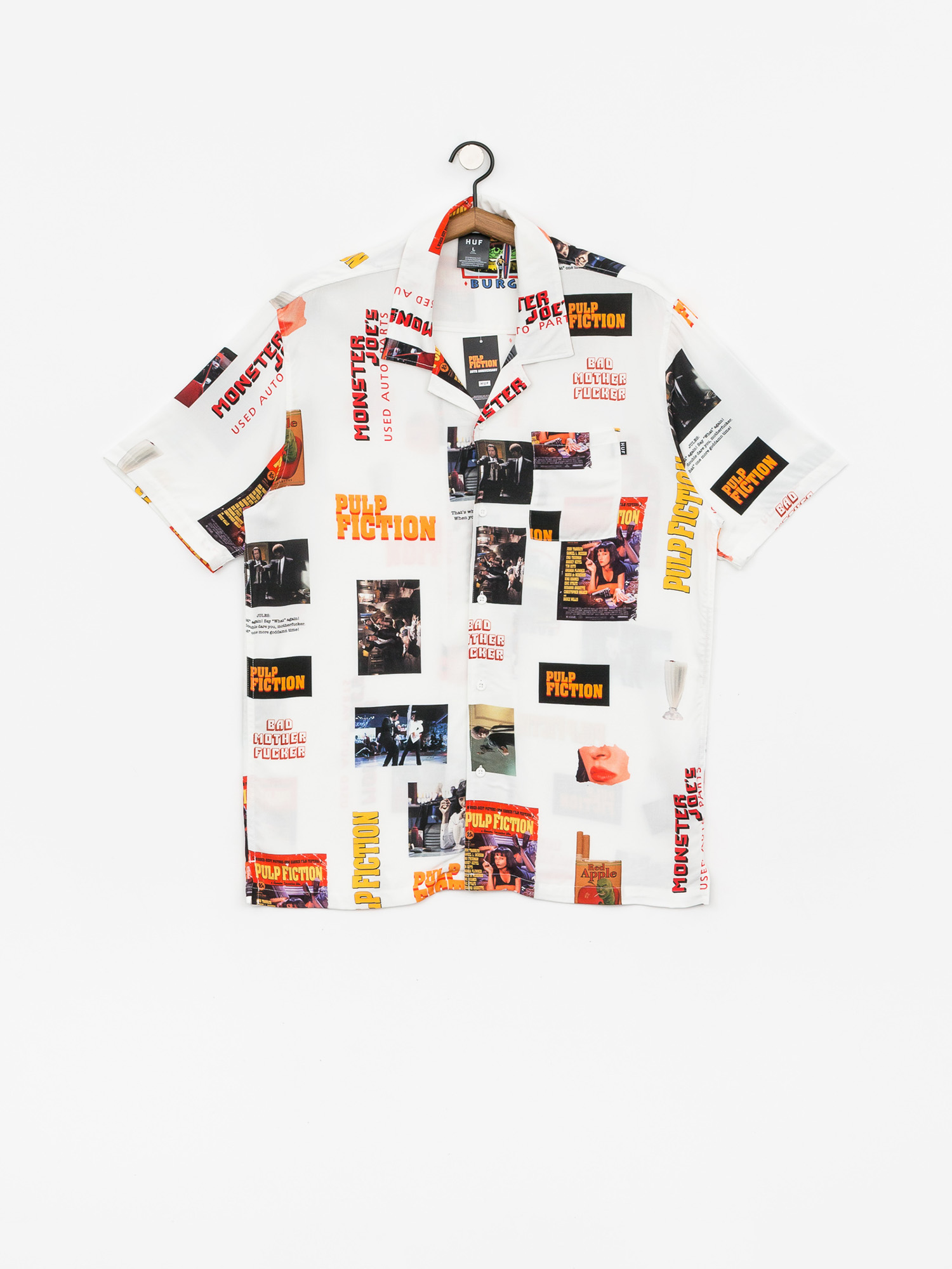 HUF Pulp Fiction Photo Shirt (white)