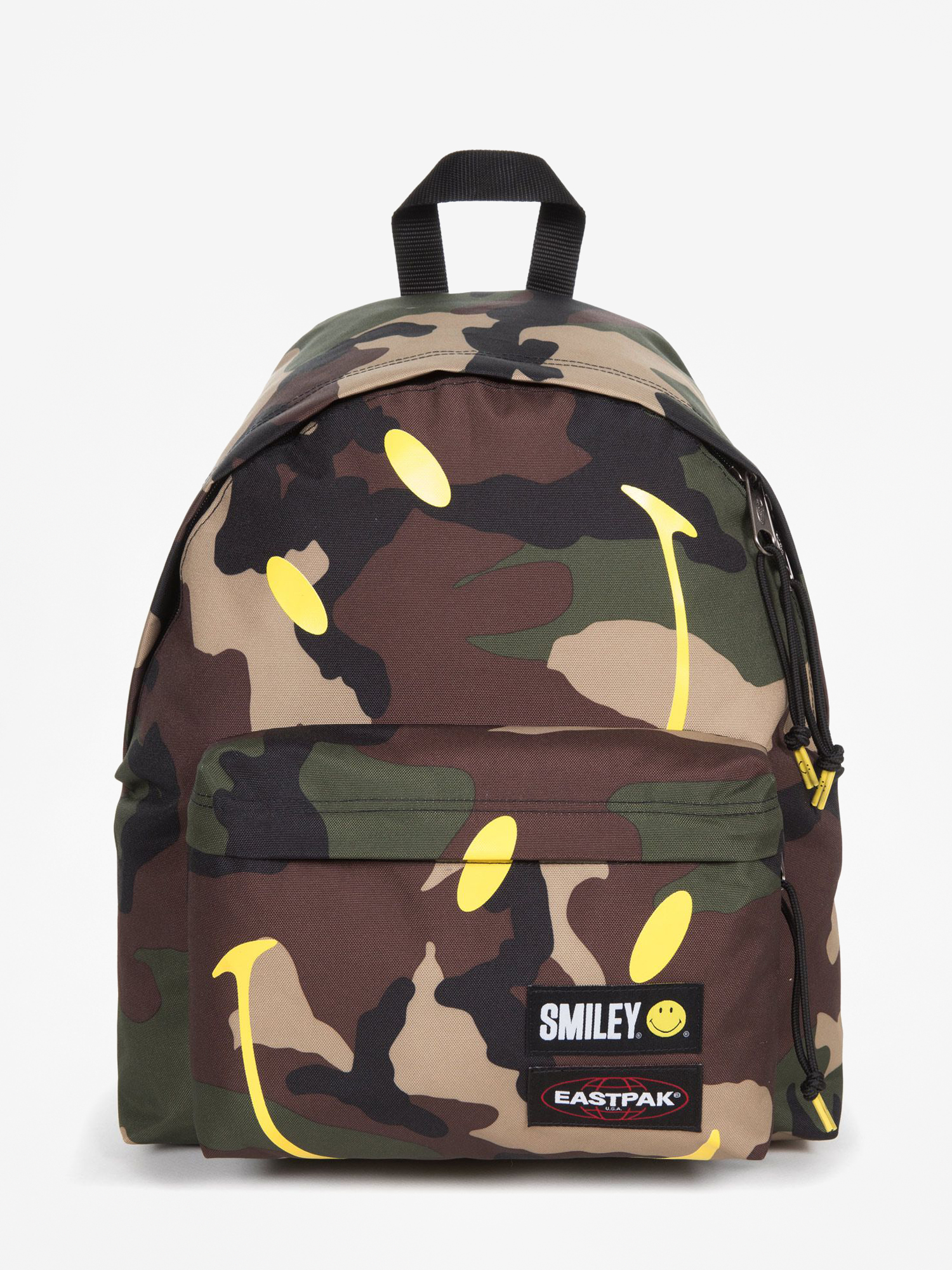 Eastpak Padded Pak R x Smiley Backpack (smile camo)