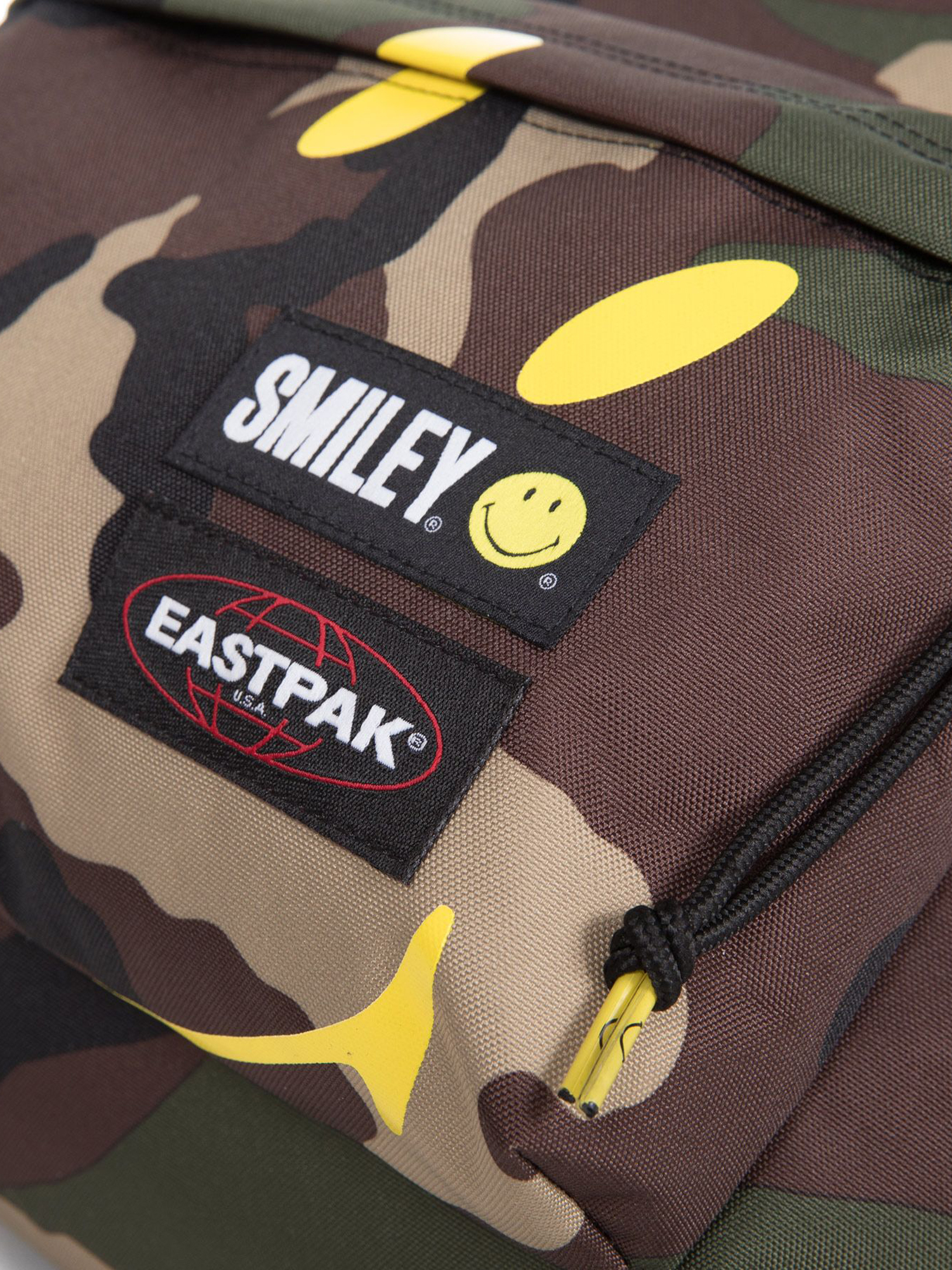 Eastpak Padded Pak R x Smiley Backpack (smile camo)