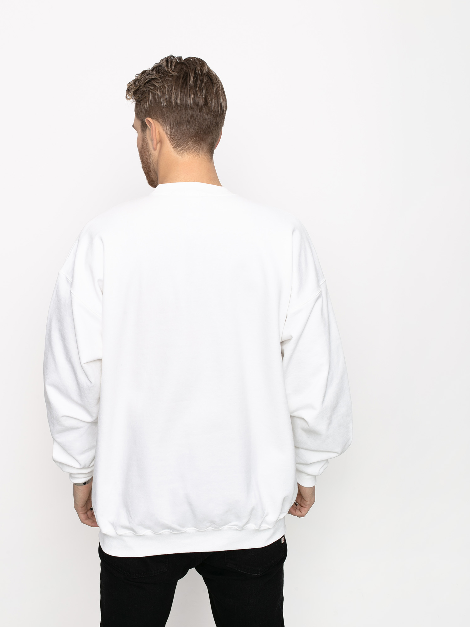 Thrasher Godzilla Crew Sweatshirt (white)