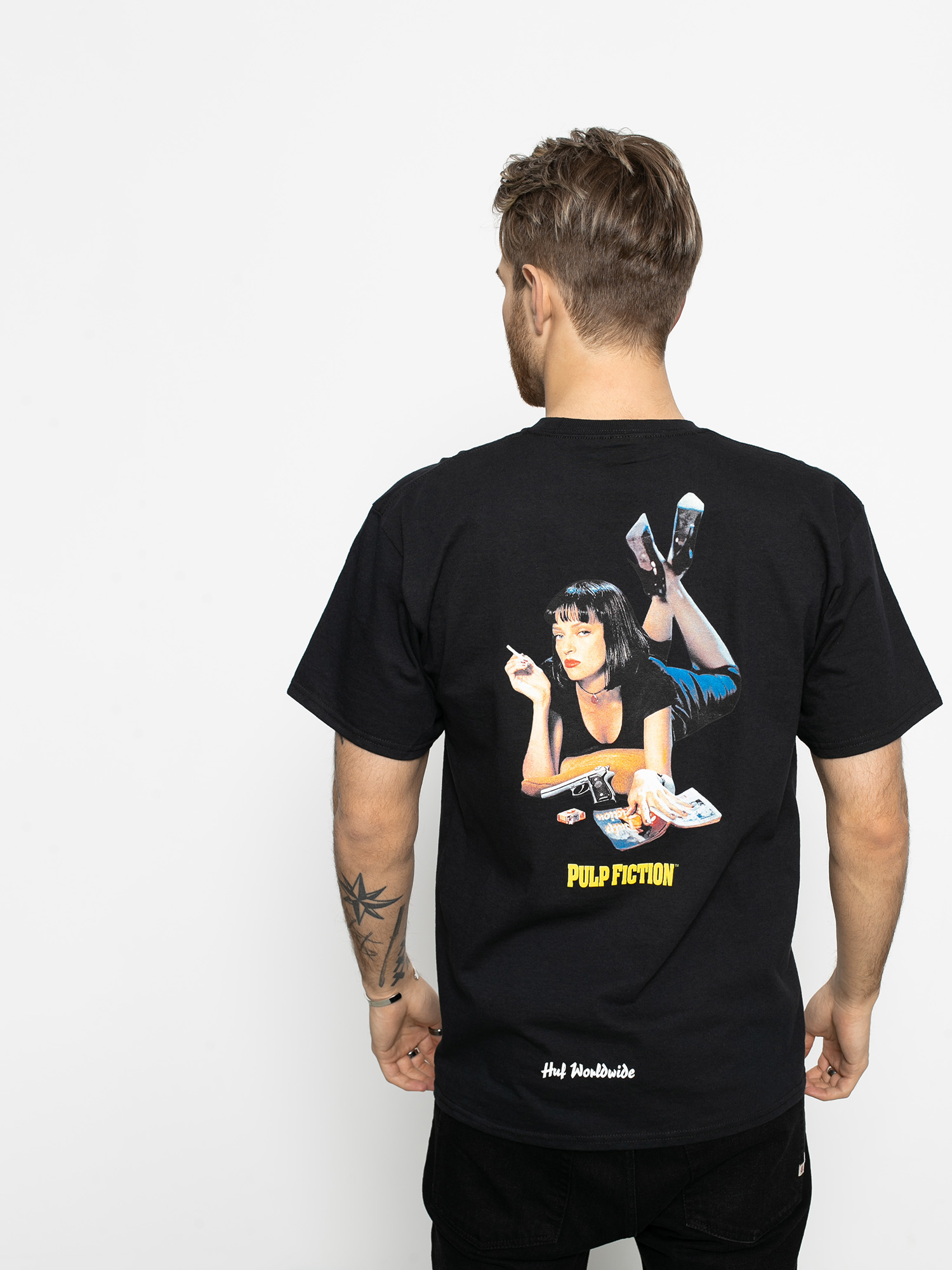 pulp fiction shirt black