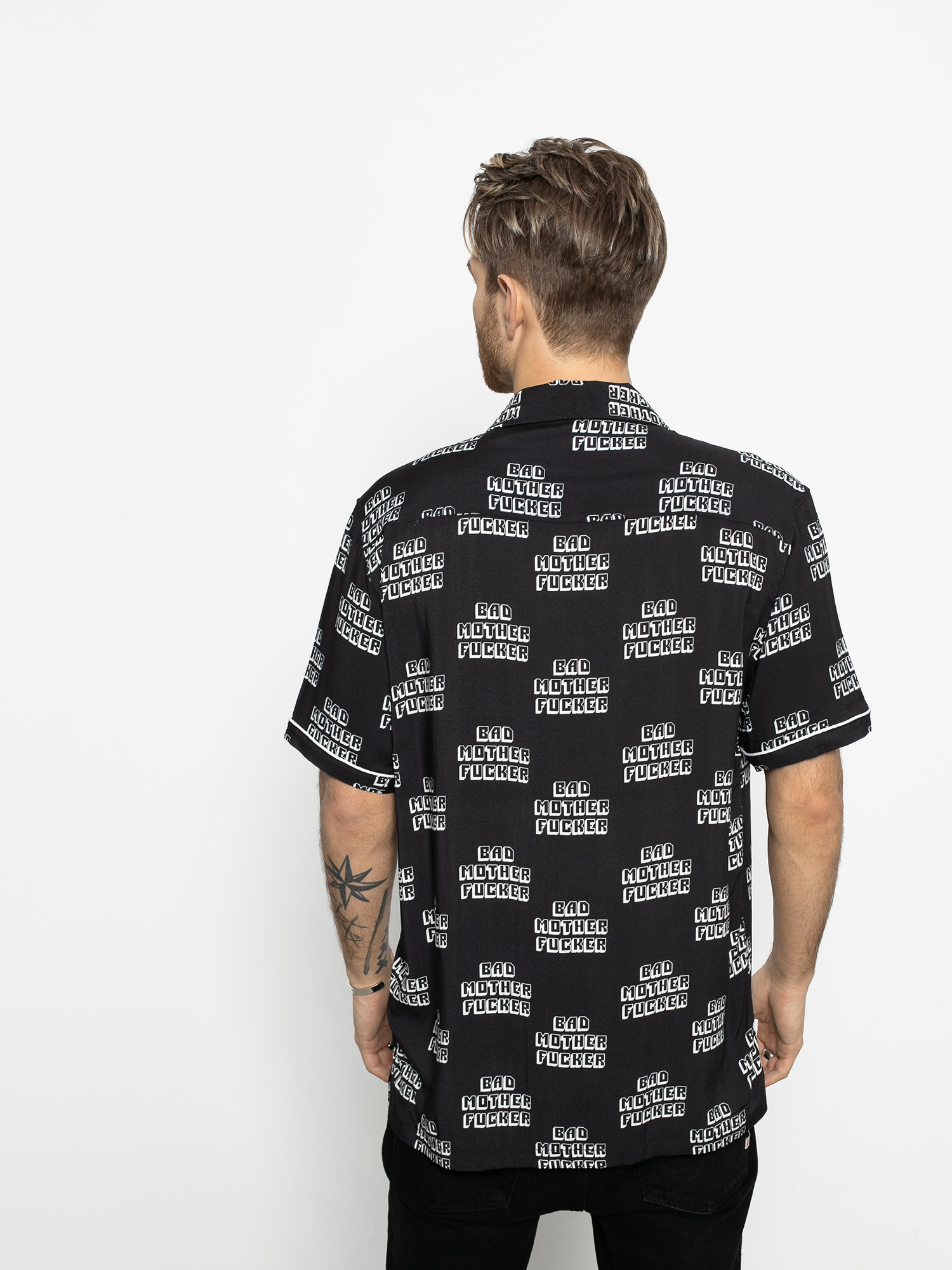 HUF Pulp Fiction Bad Mother Fucker Shirt (black)