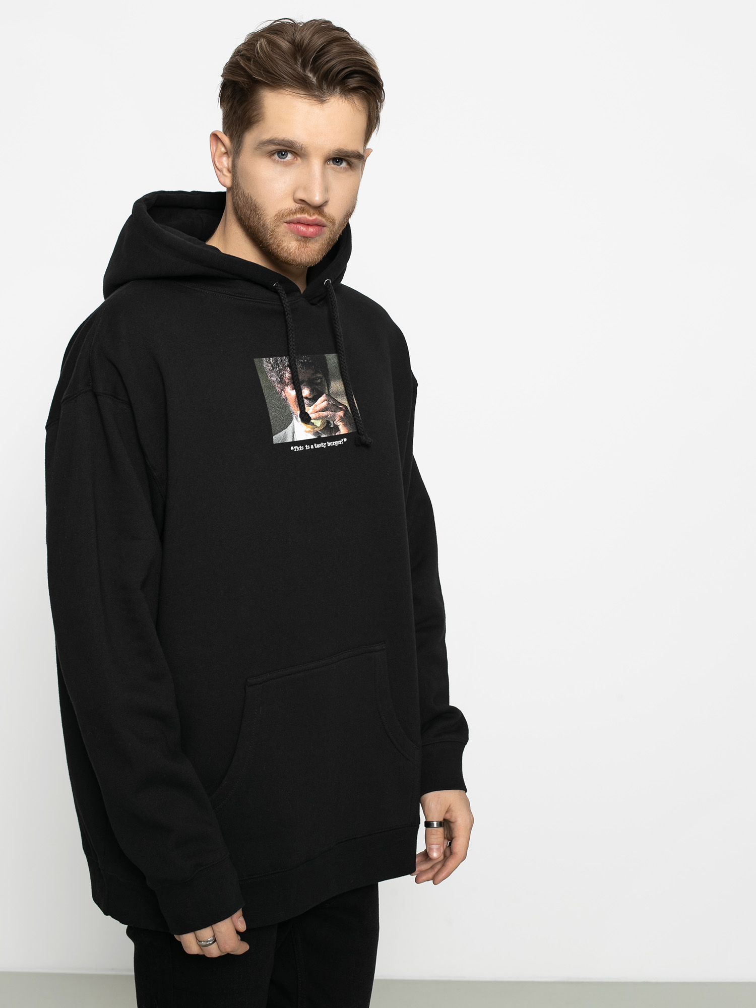 HUF Pulp Fiction Burger HD Hoodie (black)