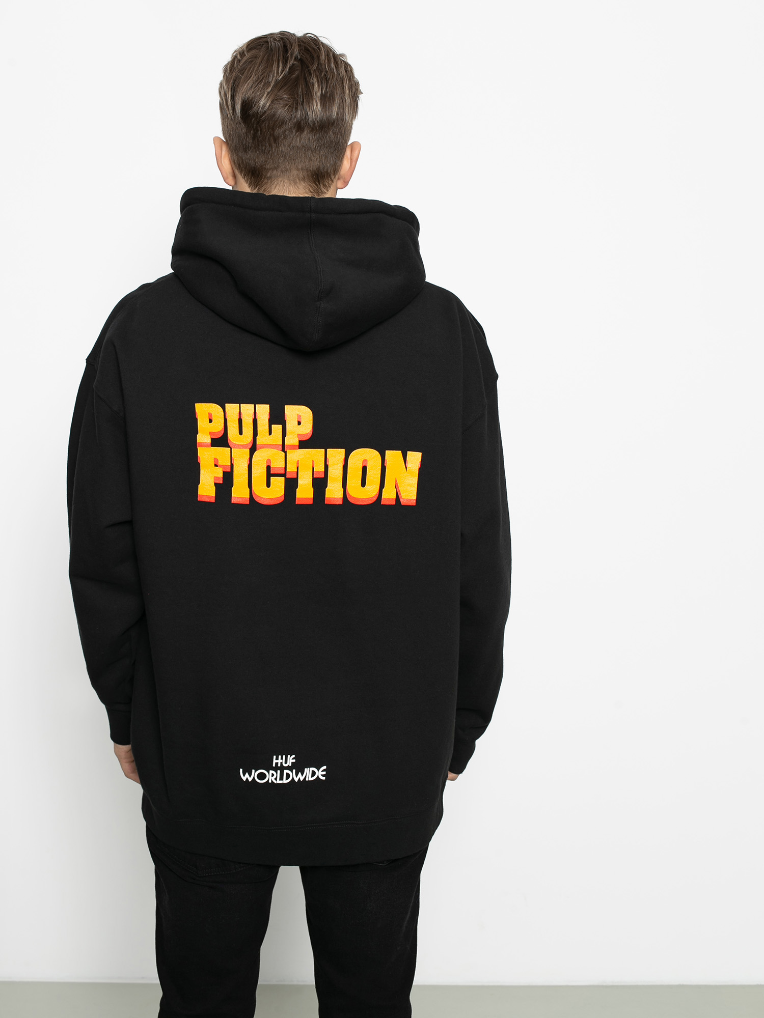 HUF Pulp Fiction Burger HD Hoodie (black)