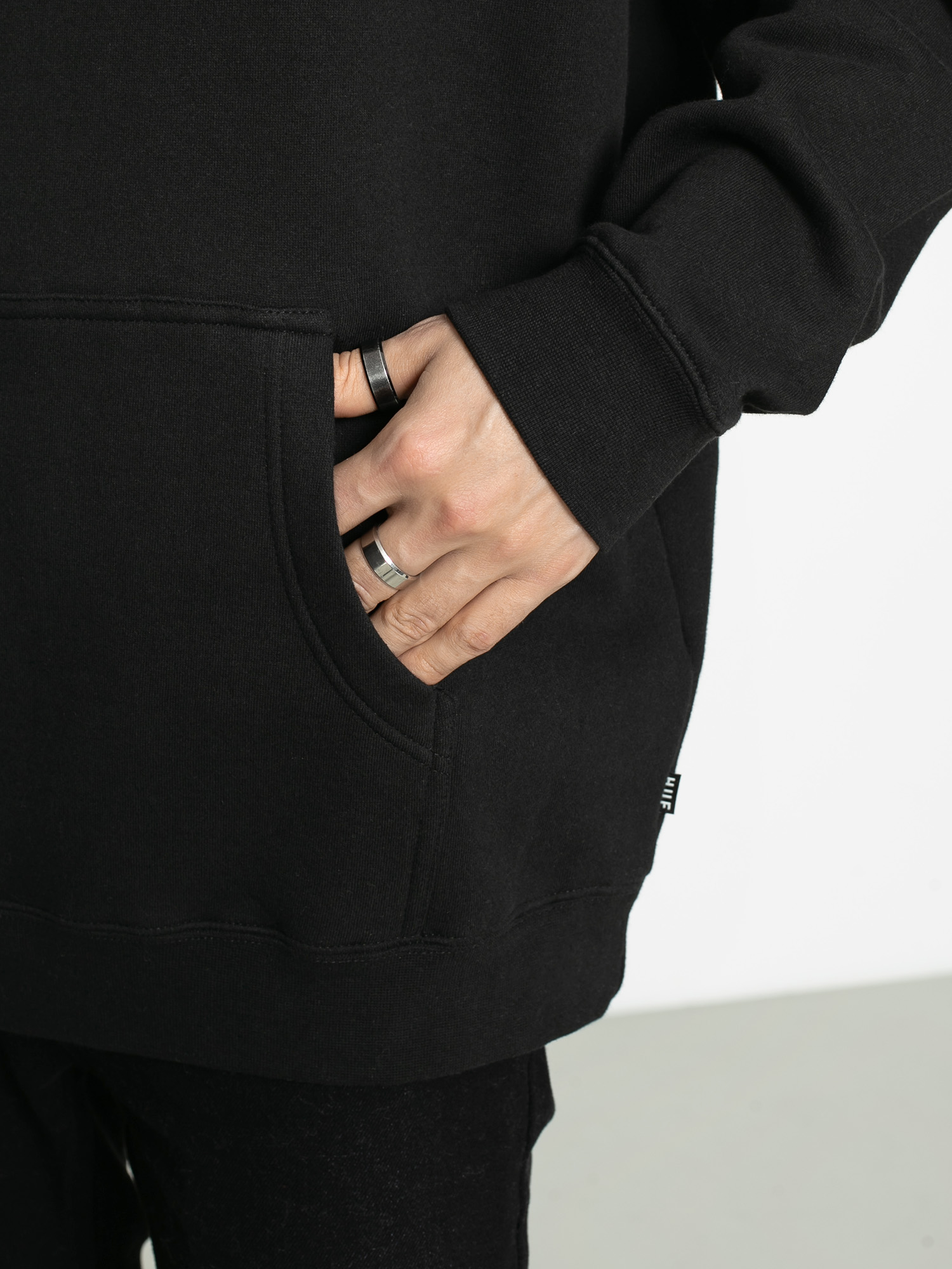 HUF Pulp Fiction Mia Tt HD Hoodie - black (black)