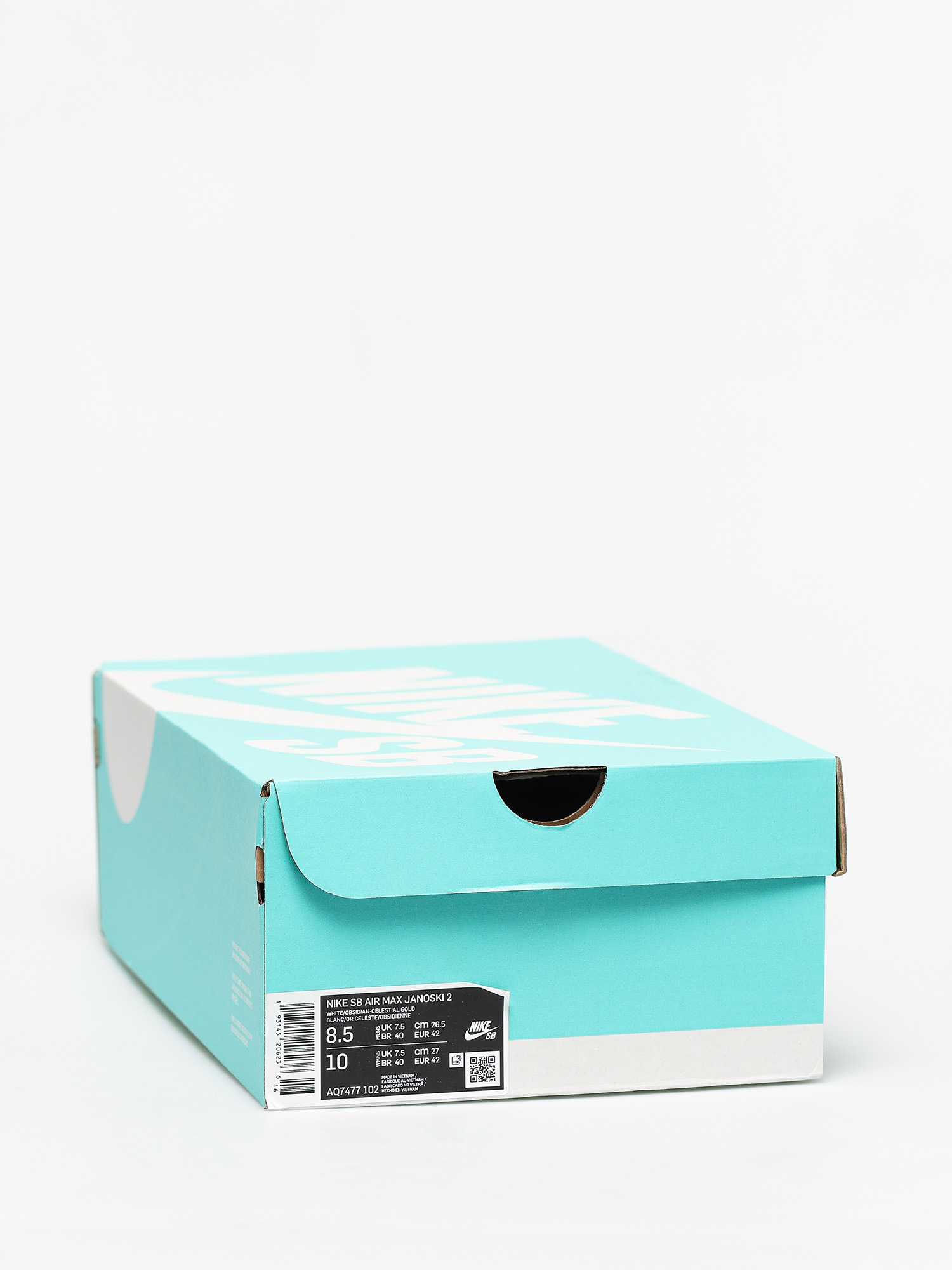 Nike SB Air Max Janoski 2 Schuhe (white/obsidian celestial gold)