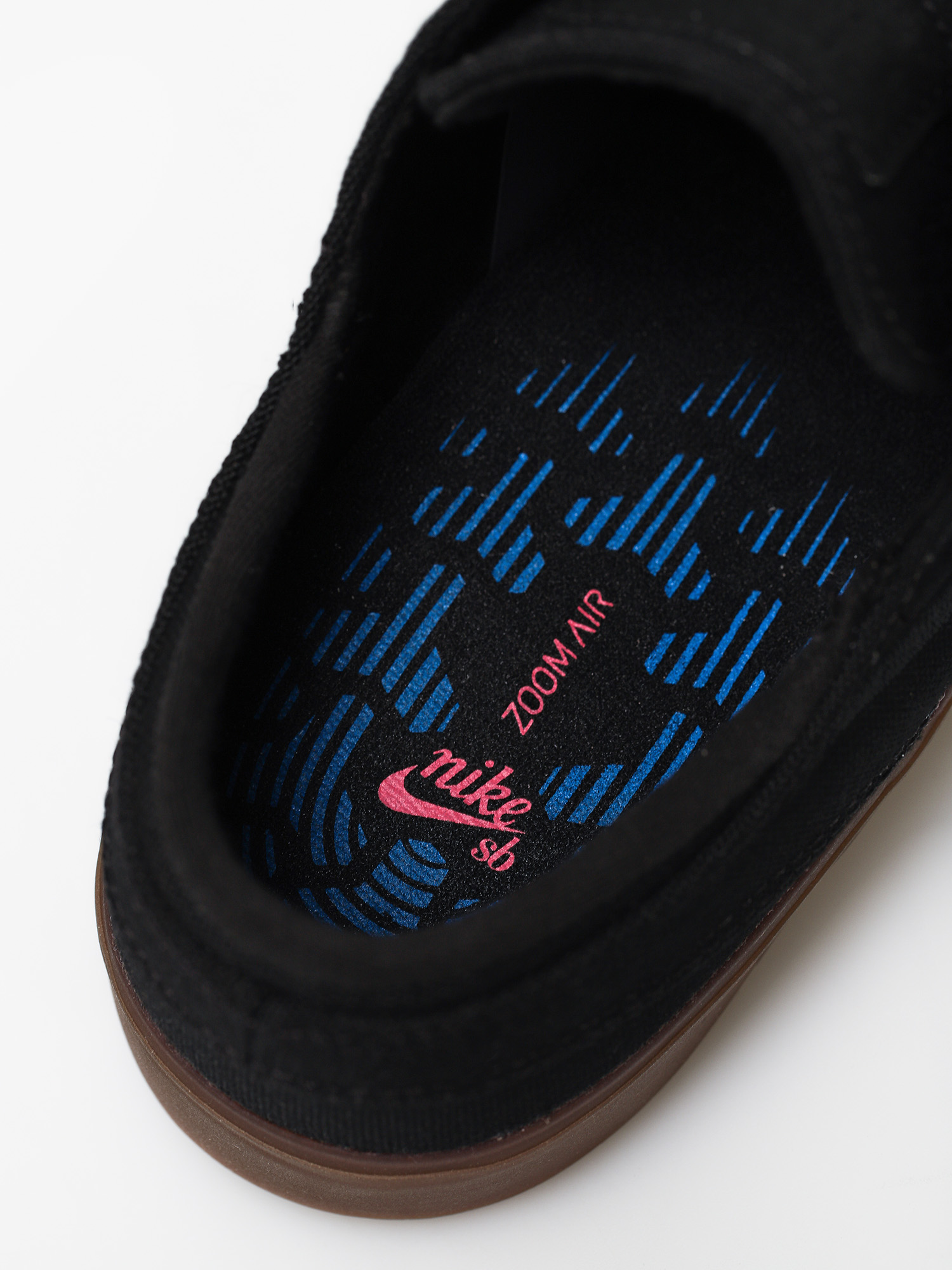 Nike SB Zoom Janoski Canvas Rm Shoes (black/black gum light brown black)