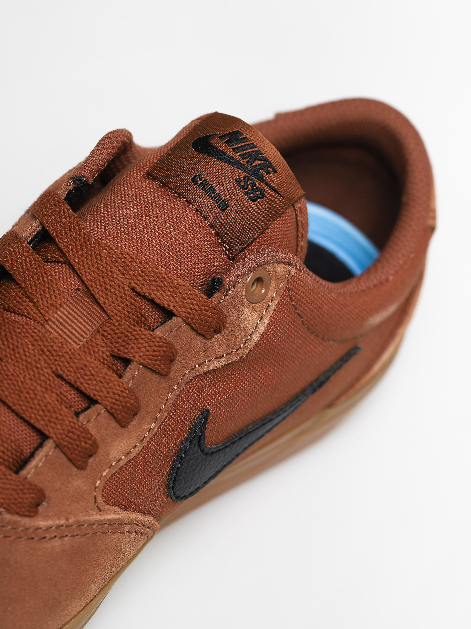 Nike SB Chron Solarsoft Shoes (lt british tan/black gum light brown)