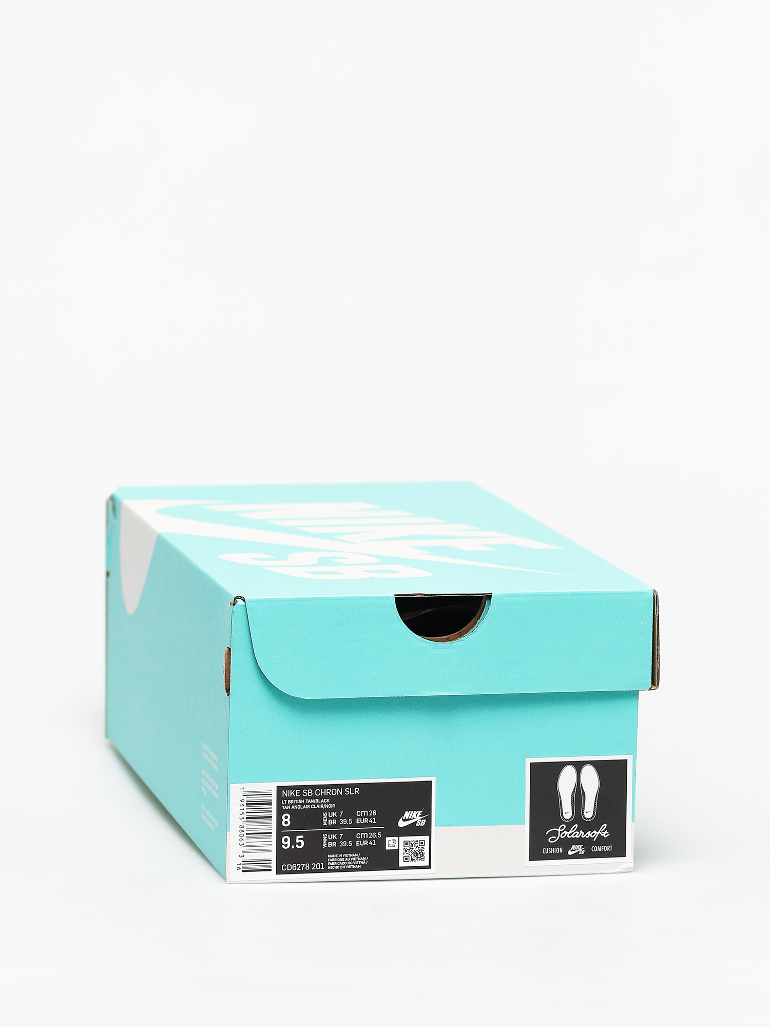 Nike SB Chron Solarsoft Shoes (lt british tan/black gum light brown)