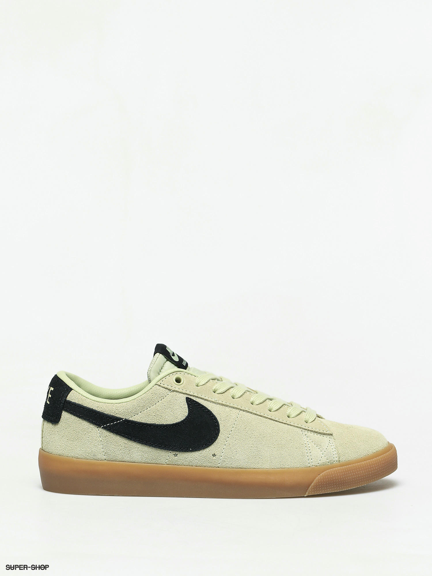 Nike SB Blazer Low Gt Shoes (olive aura/black olive aura)