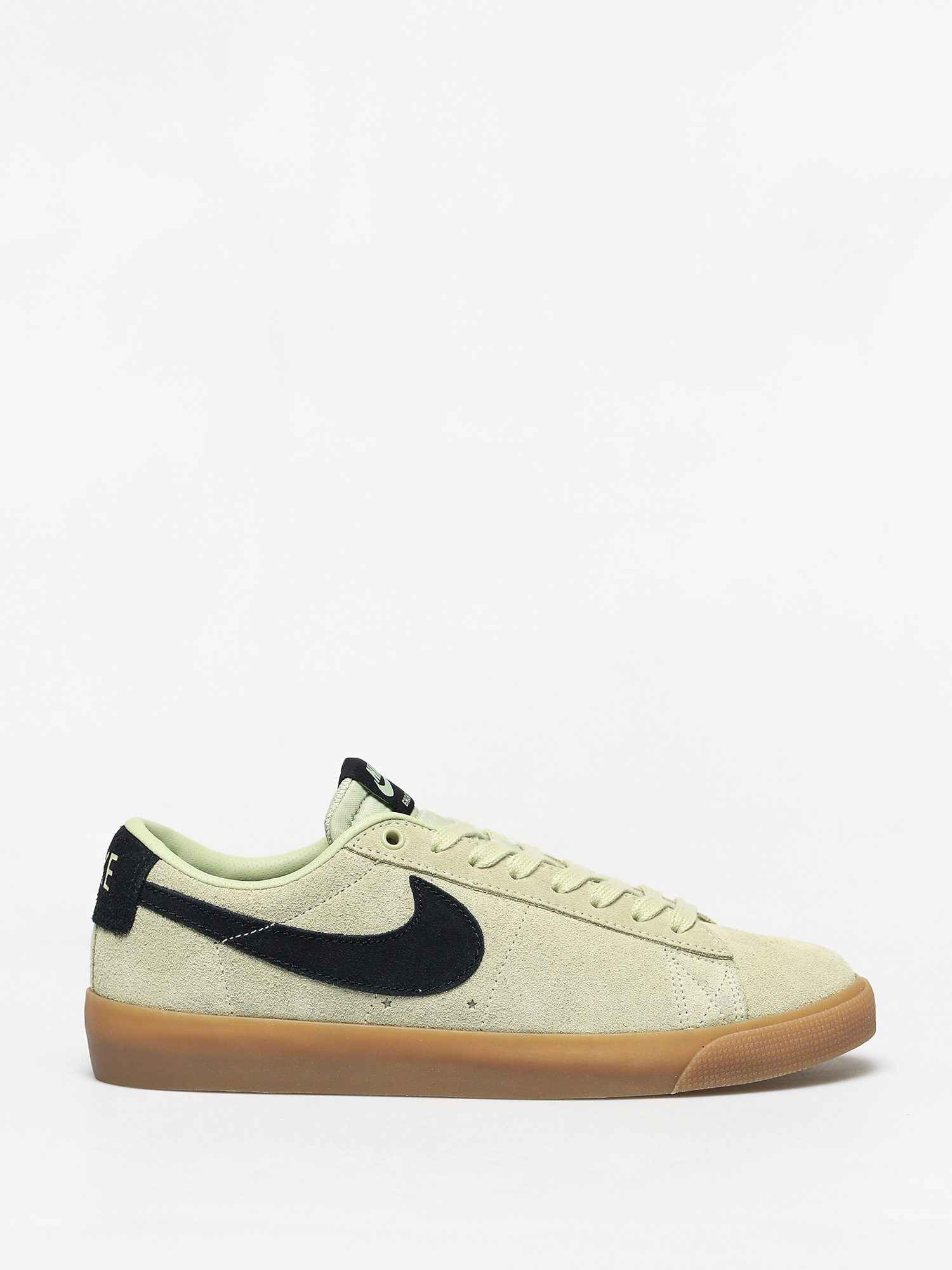 Nike SB Blazer Low Gt Shoes - green (olive aura/black olive aura)