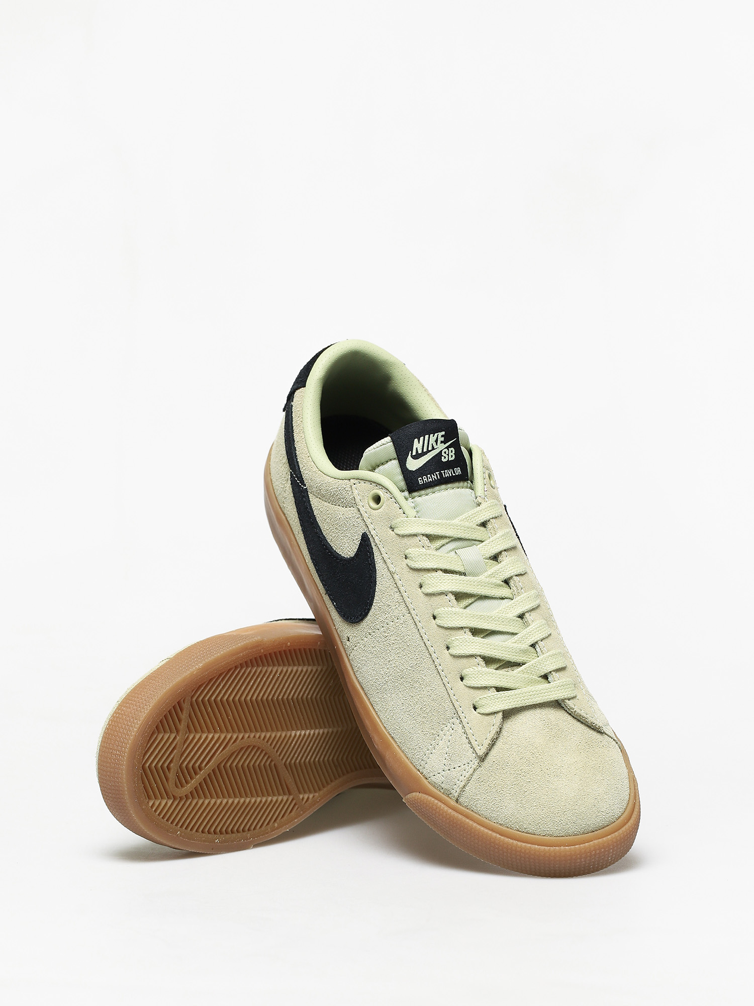 Nike SB Blazer Low Gt Shoes (olive aura/black olive aura)