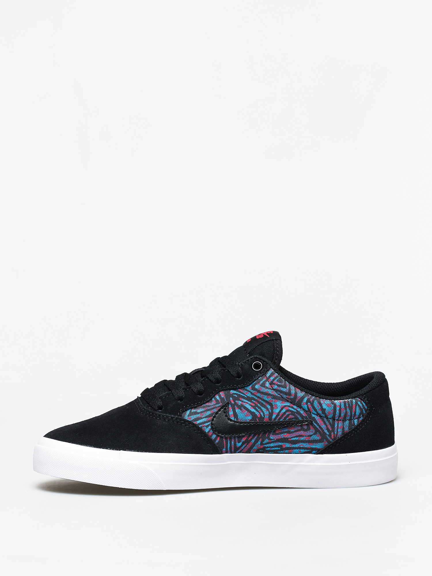 Nike SB Chron Solarsoft Premium Shoes (black/black laser blue watermelon)