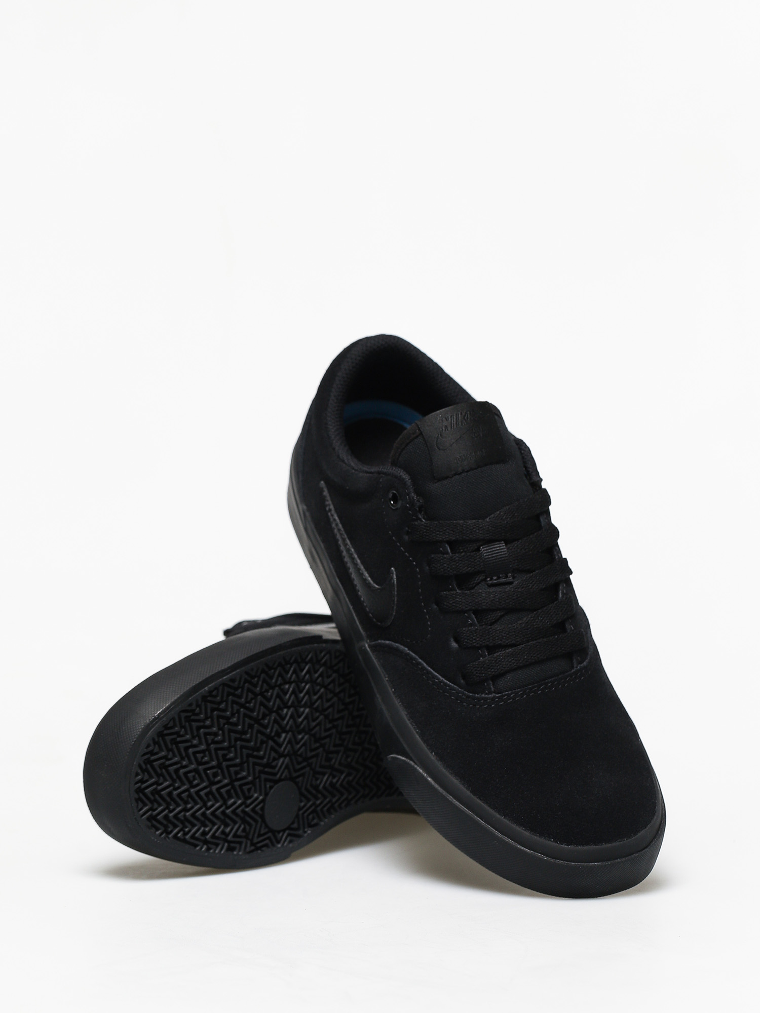 Nike SB Charge Suede Shoes (black/black black)