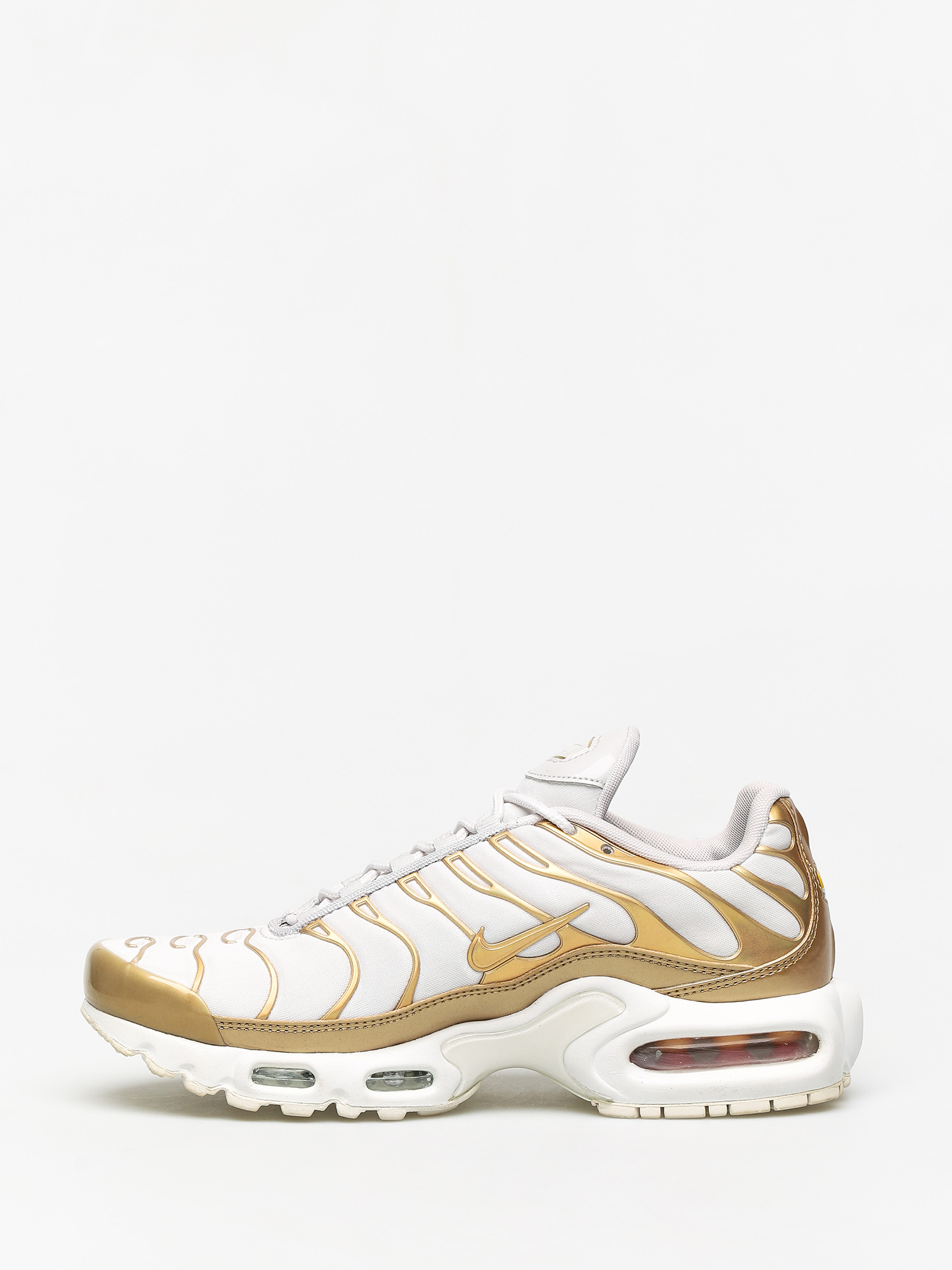 Nike Air Max Plus Schuhe Wmn (vast grey/metallic gold summit white)