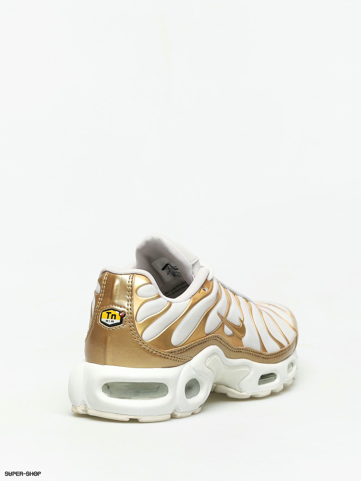 Nike Air Max Plus Shoes Wmn (vast grey/metallic gold summit white)