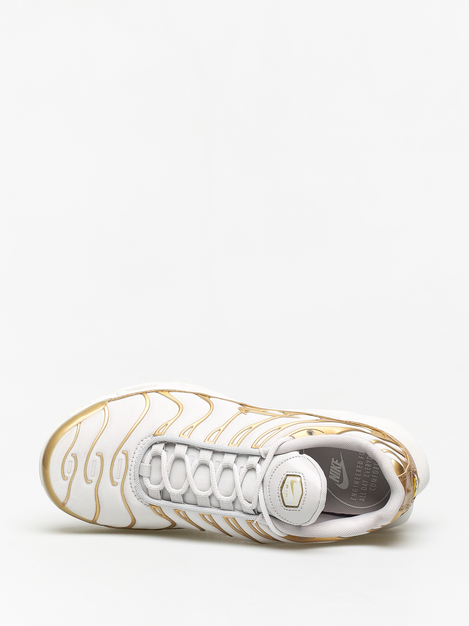 Nike Air Max Plus Schuhe Wmn (vast grey/metallic gold summit white)