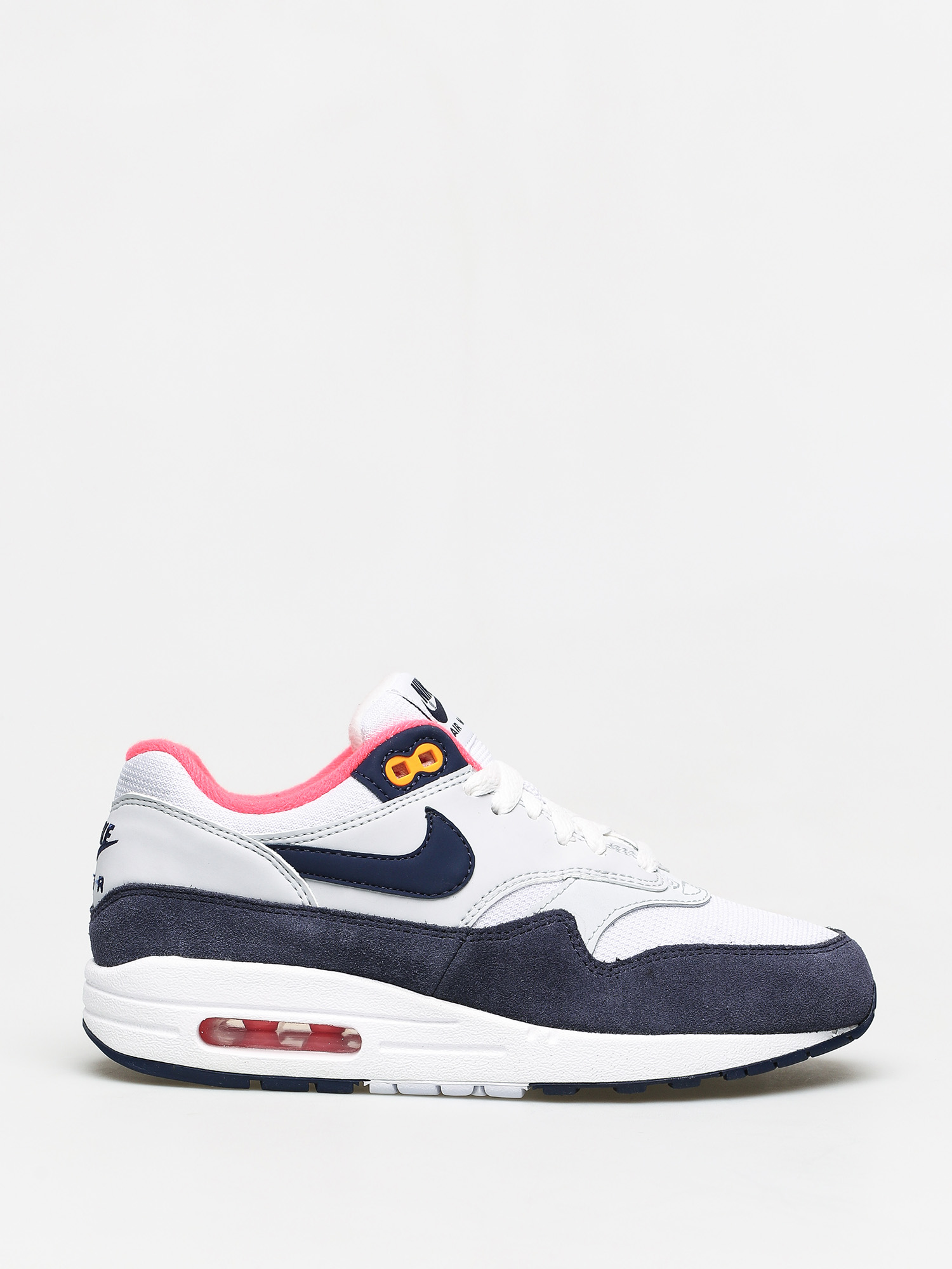 Nike Air Max 1 Shoes Wmn (white/midnight navy pure platinum)