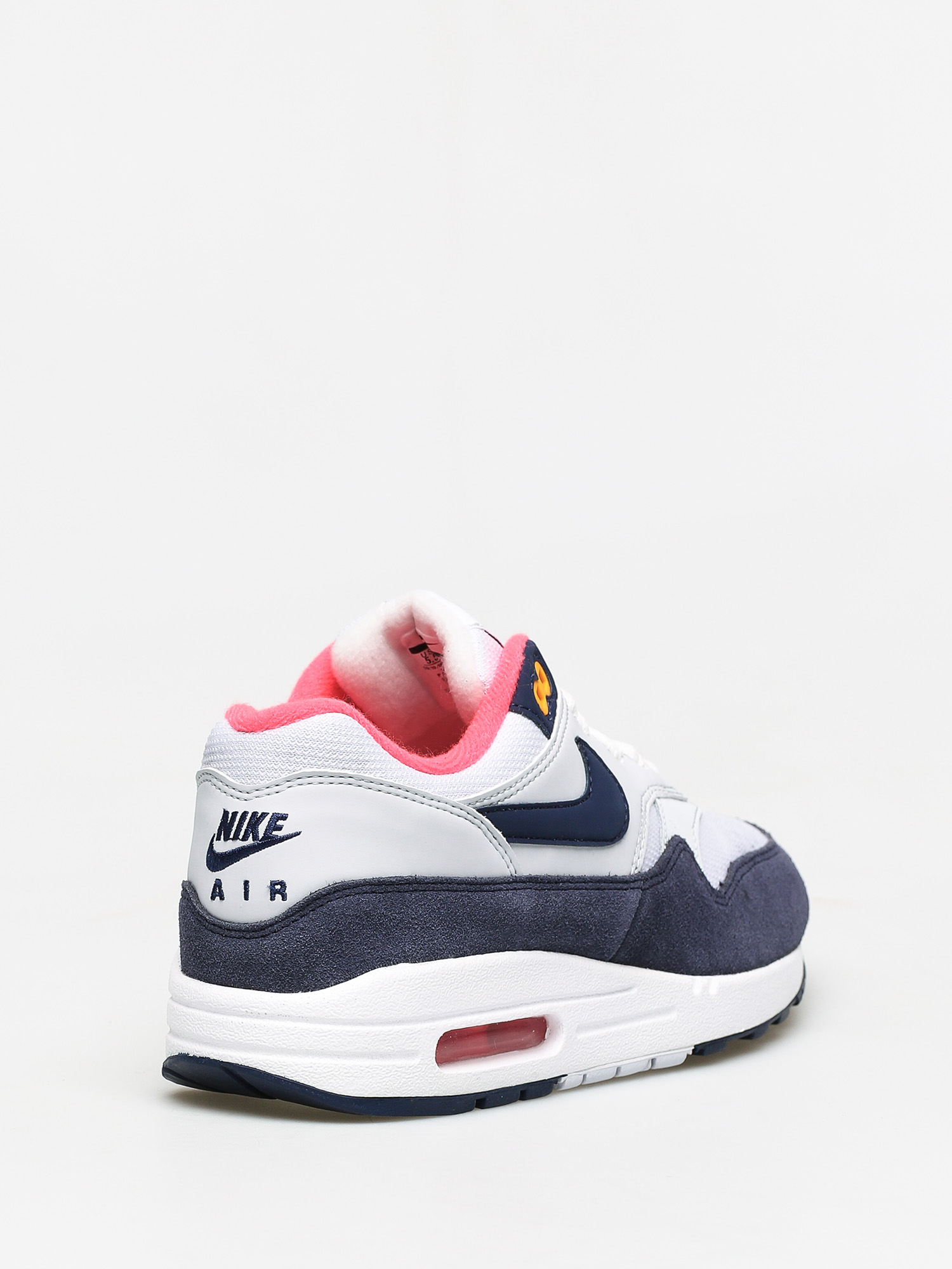 Nike Air Max 1 Shoes Wmn (white/midnight navy pure platinum)