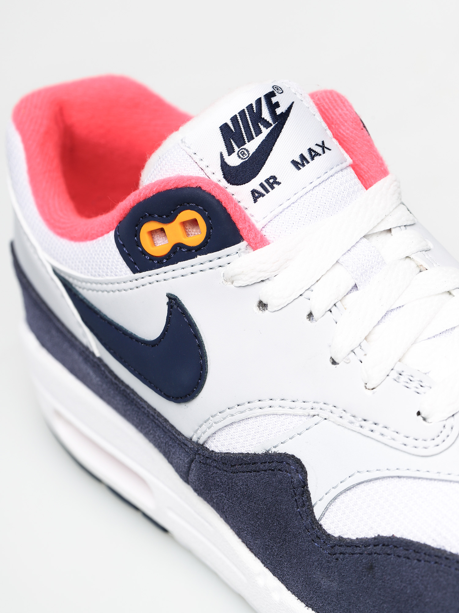 Nike Air Max 1 Shoes Wmn (white/midnight navy pure platinum)