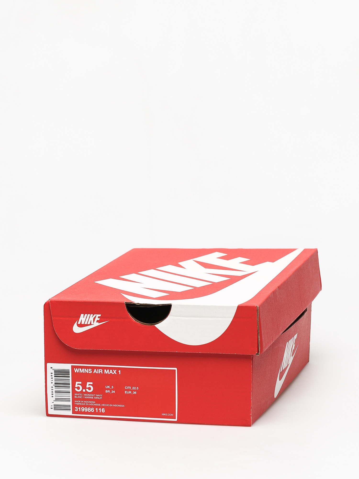 Nike Air Max 1 Shoes Wmn (white/midnight navy pure platinum)